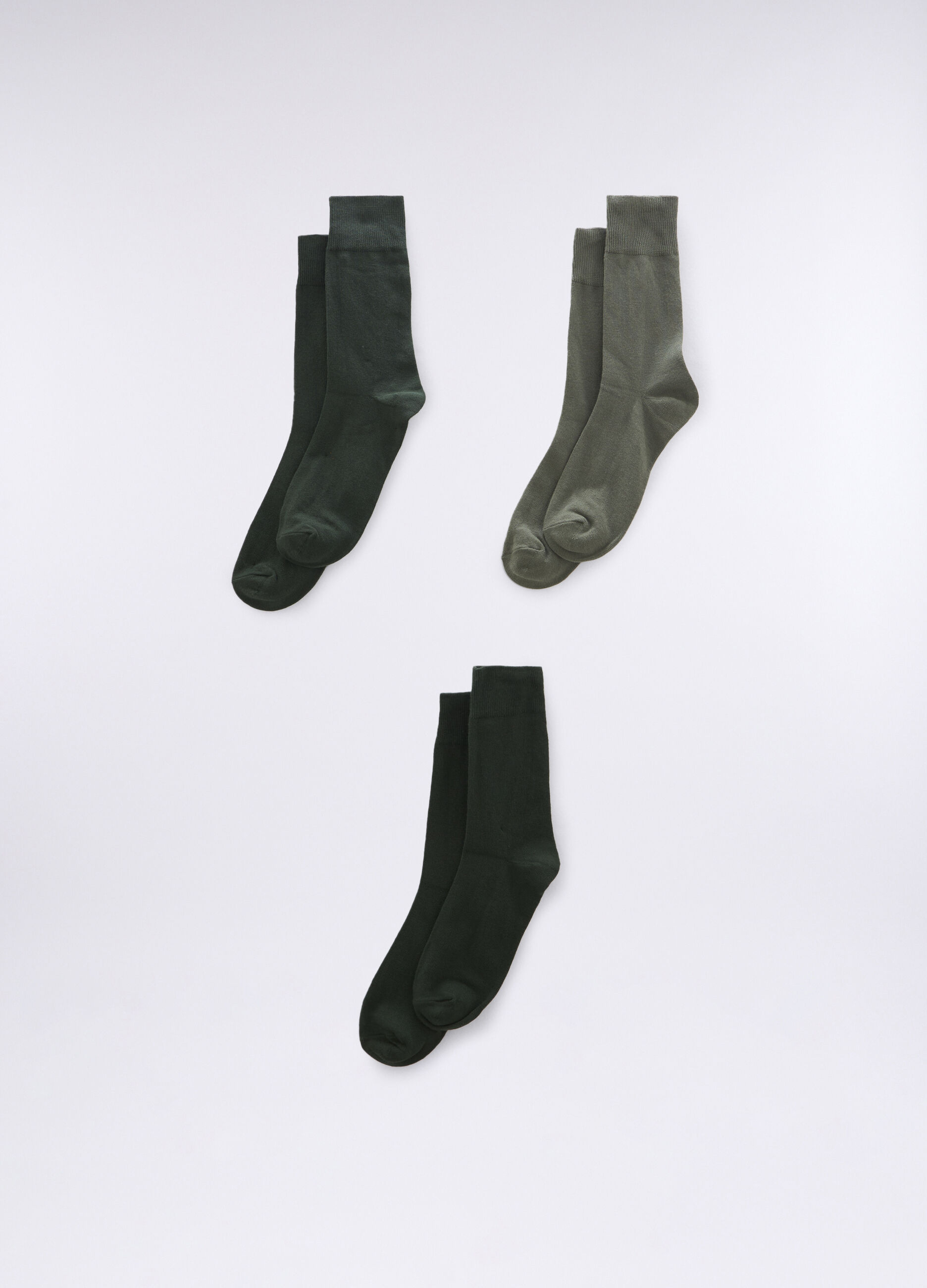 3 pack calze corte in misto cotone uomo_0