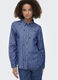 Camicia in denim con collo alla francese donna_3