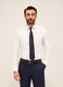 Camicia slim fit in puro cotone uomo_0