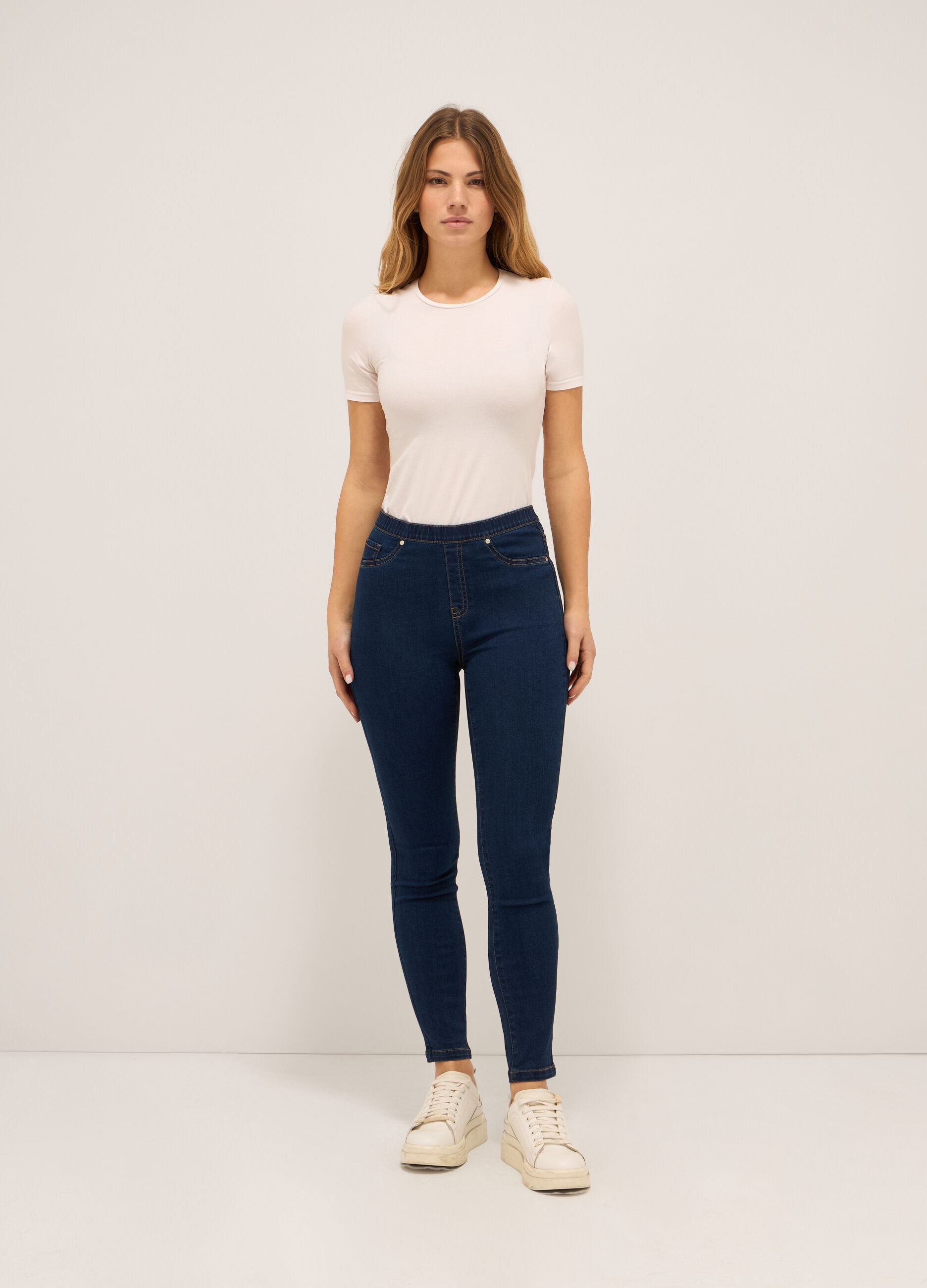 Jeggings in stretch donna_0