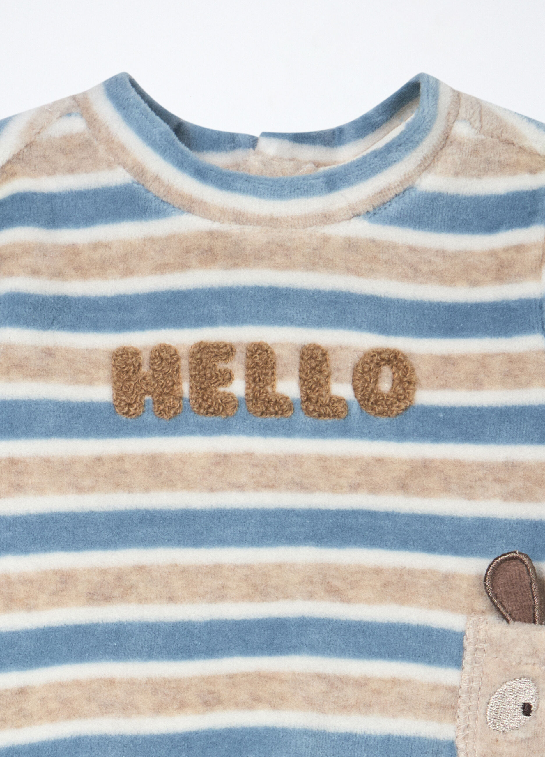 Set misto cotone velour neonato_3