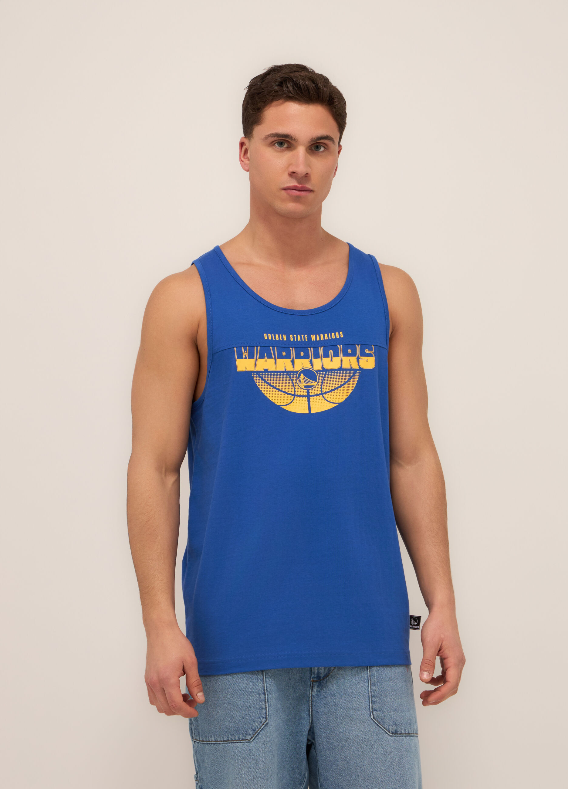 Canotta basketball in jersey uomo_0