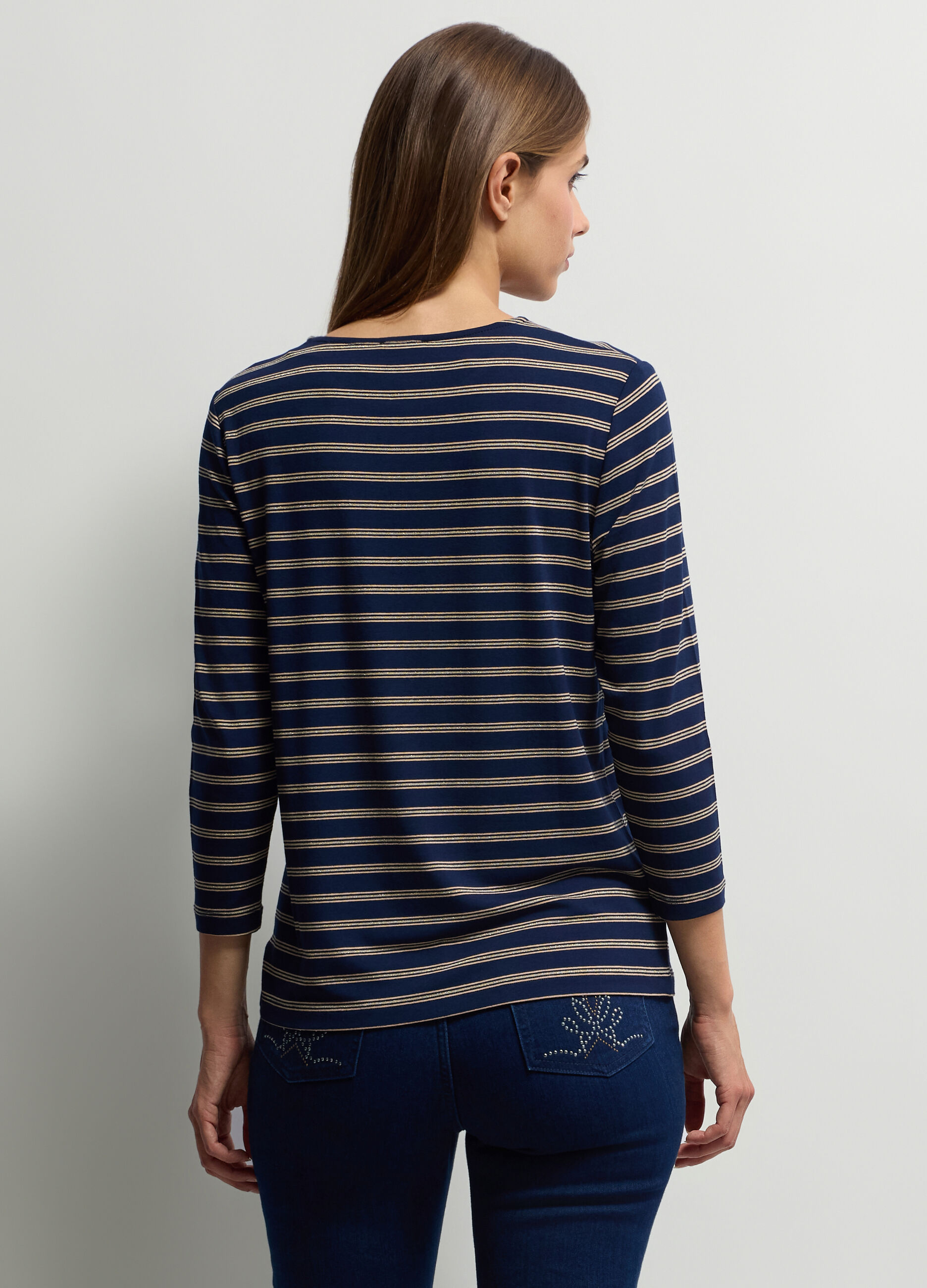 T-shirt girocollo donna_1