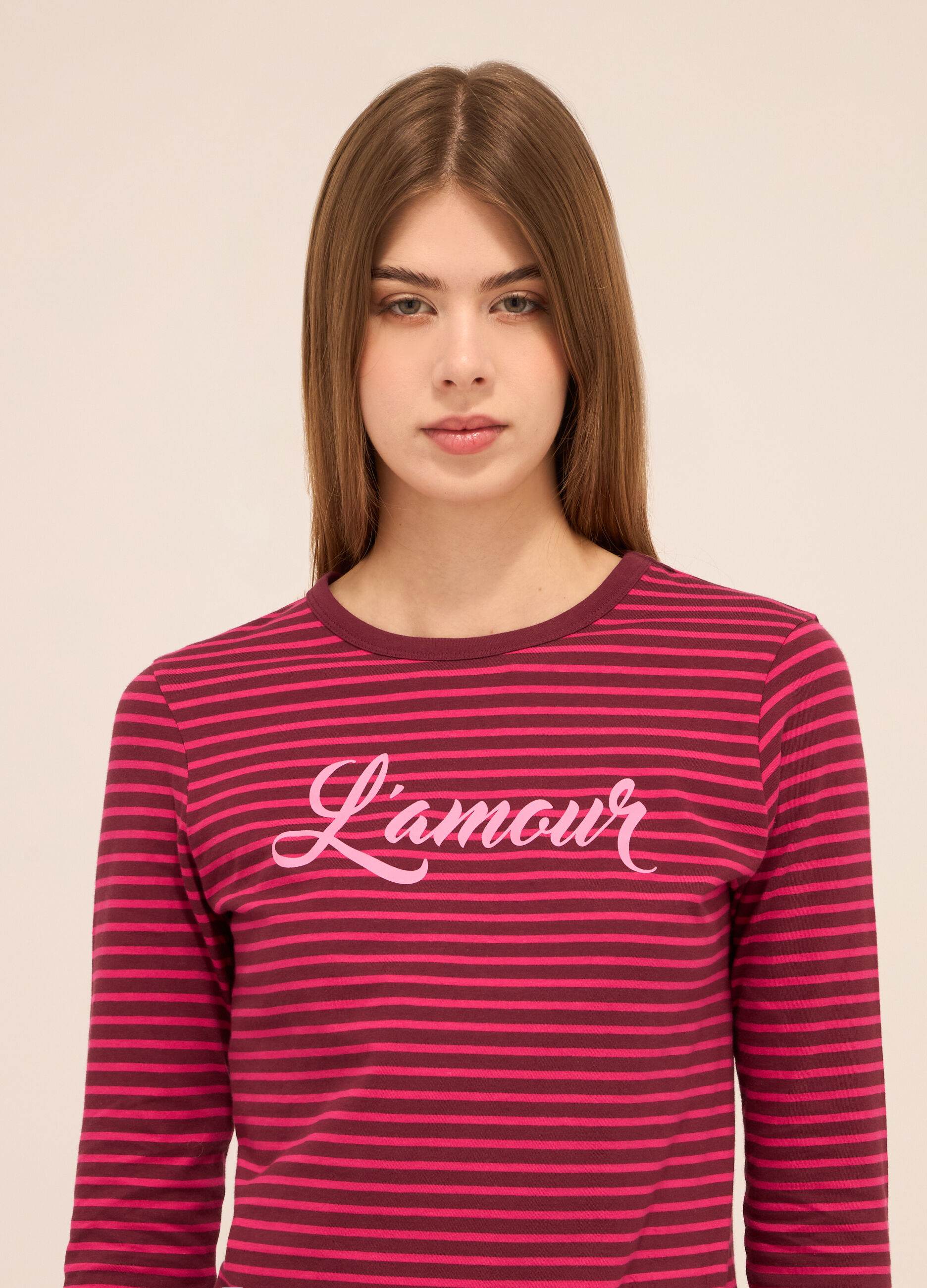 T-shirt in puro cotone donna_2