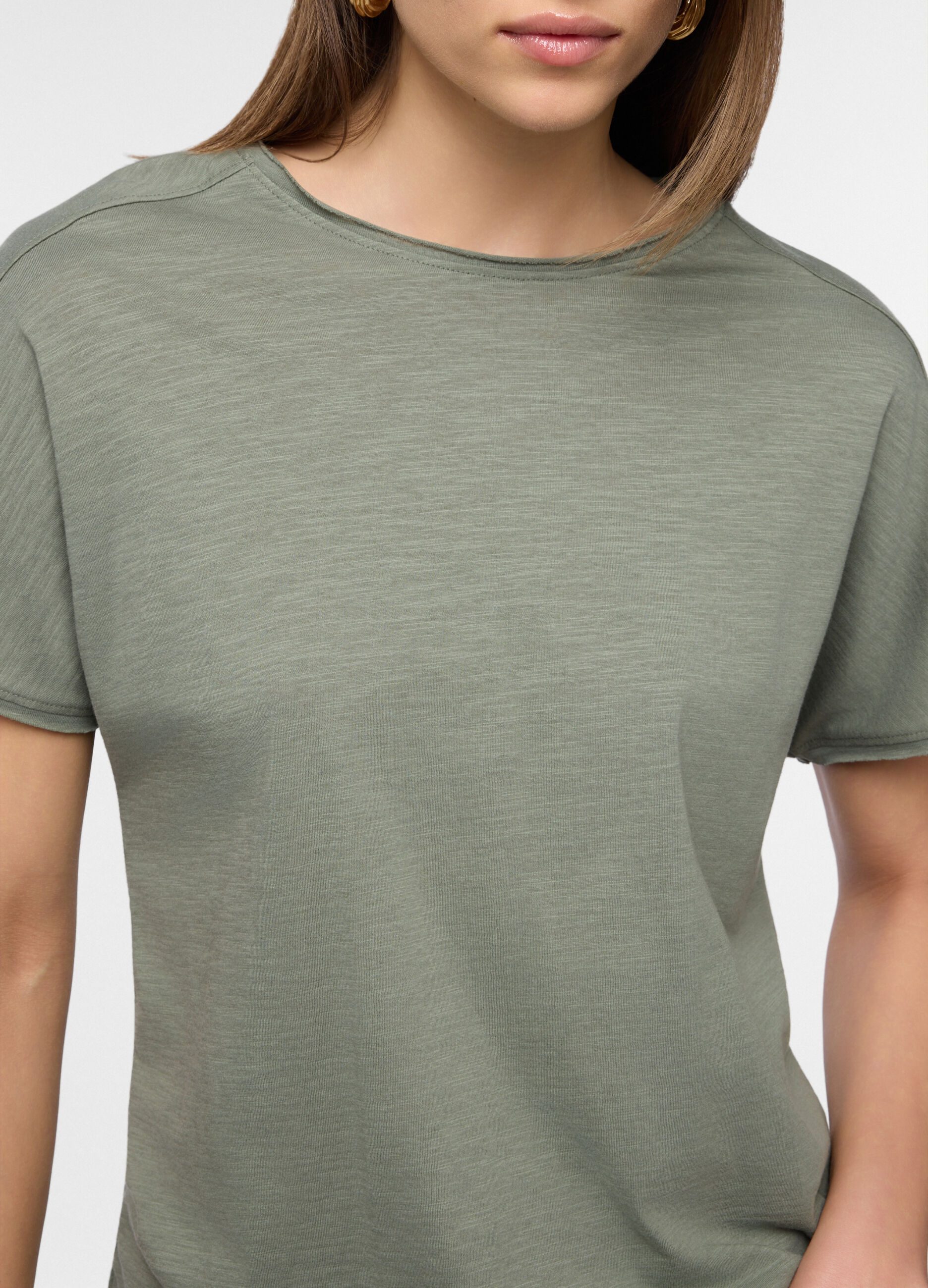 T-shirt girocollo donna_2