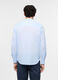 Camica regular fit con colletto button down in voile di cotone_1