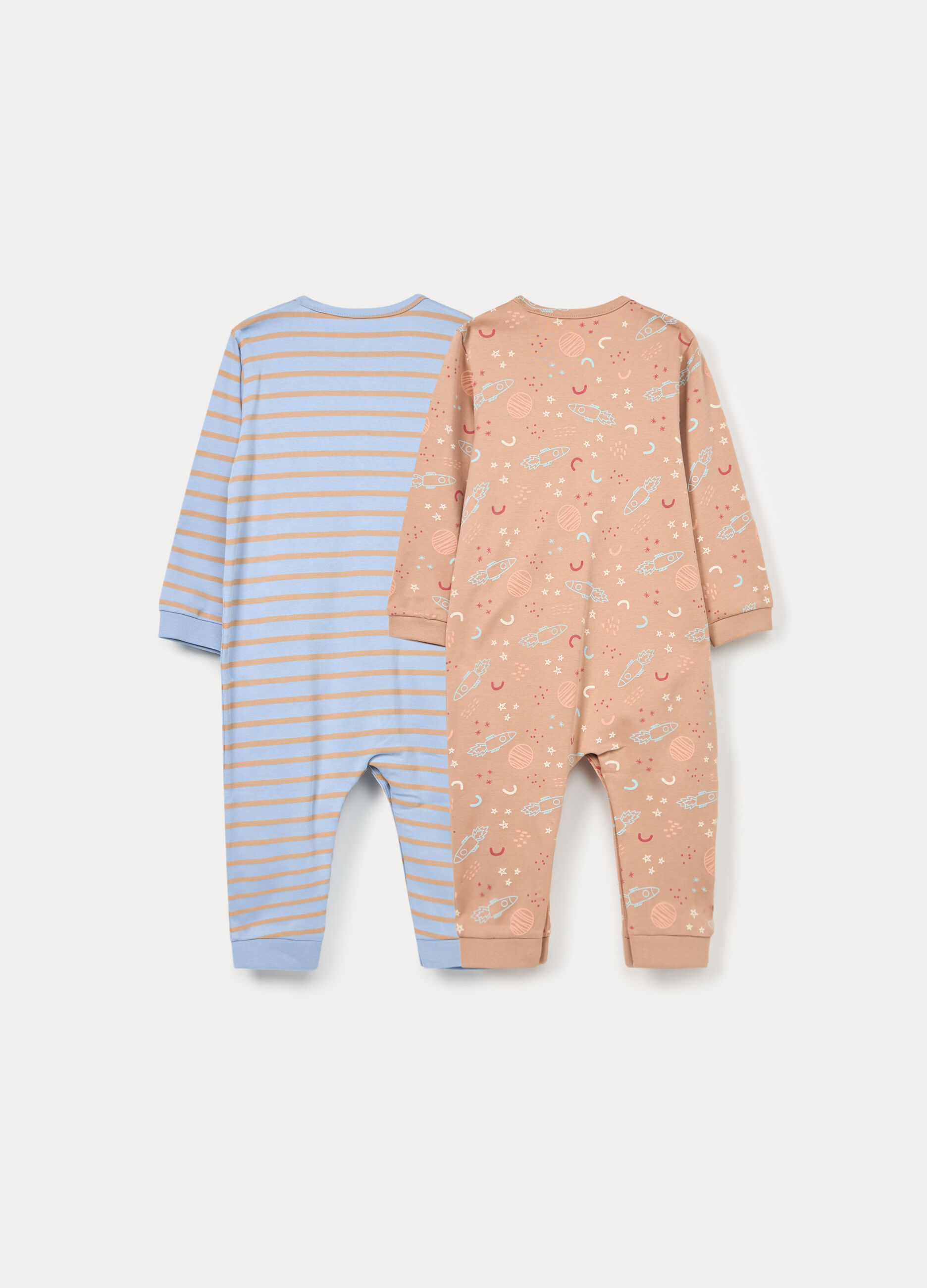 Pack 2 tutine pigiama in interlock di puro cotone _1