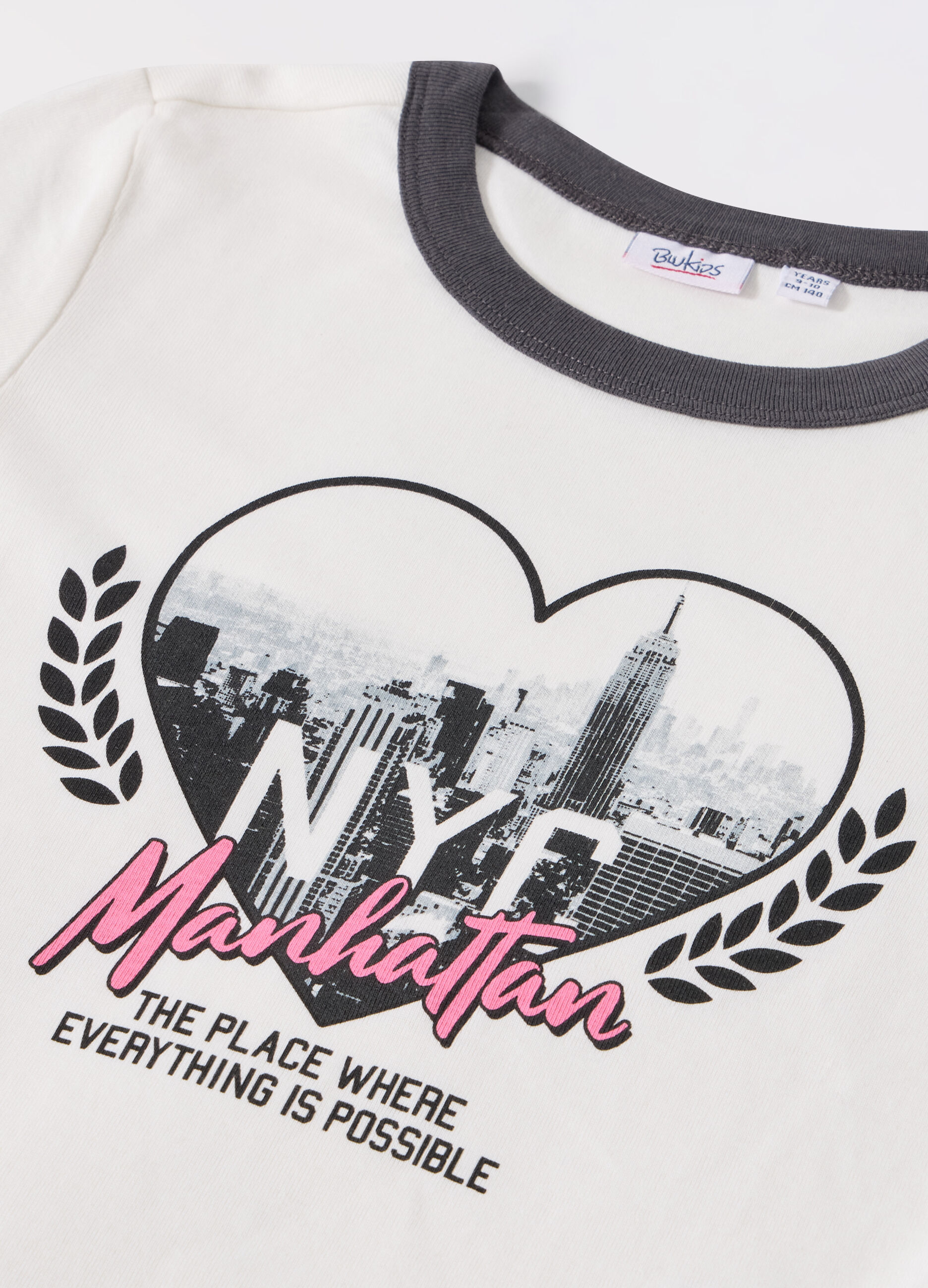 T-shirt in puro cotone ragazza_1