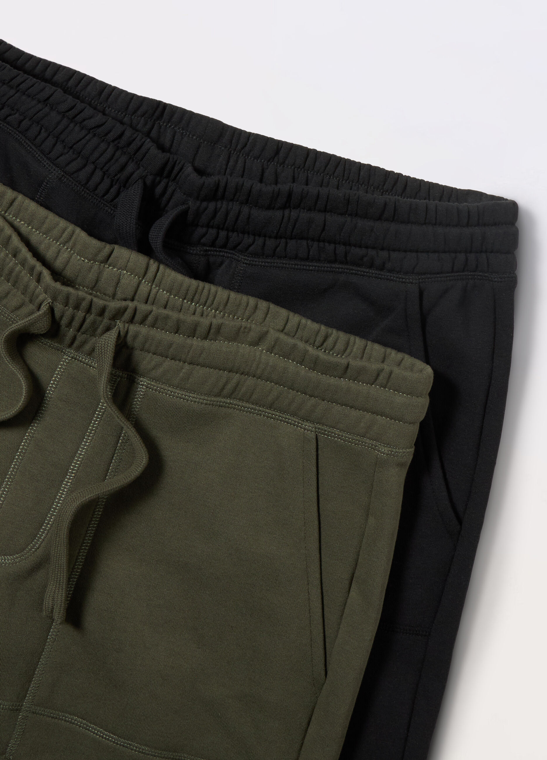 2 pack jogger in misto cotone uomo_1