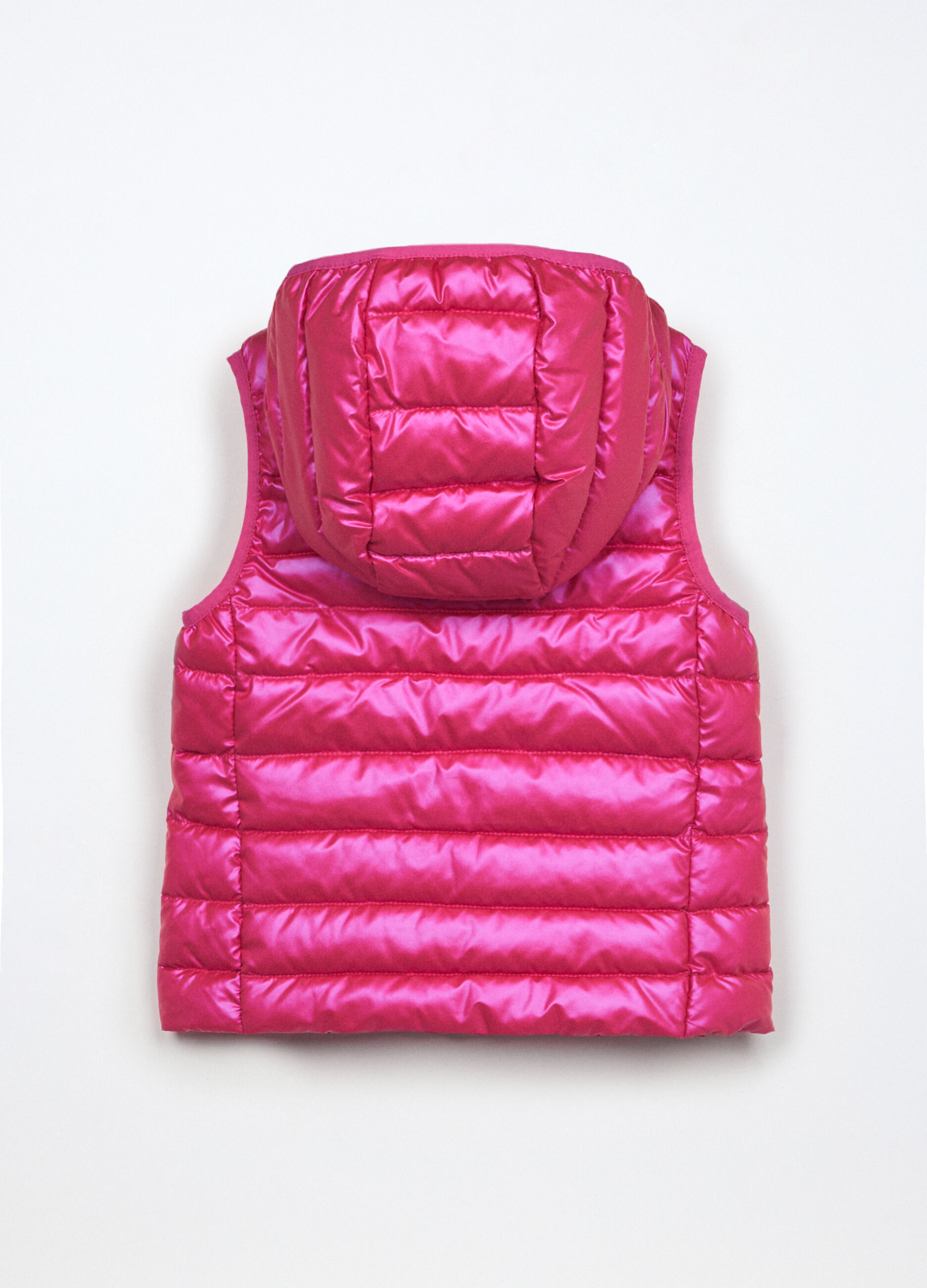 Gilet imbottito effetto perlato bambina_1