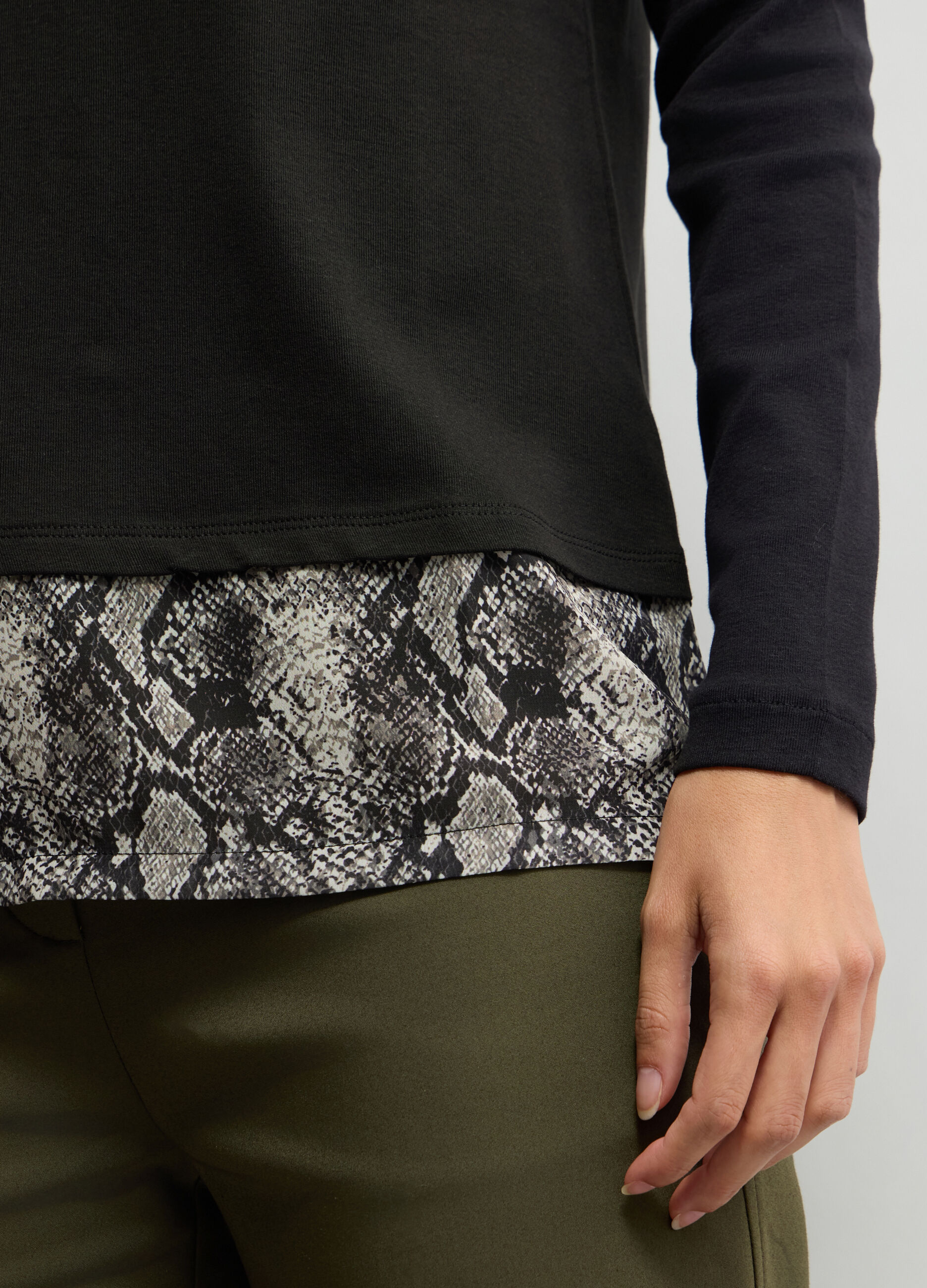 T-shirt girocollo donna_2