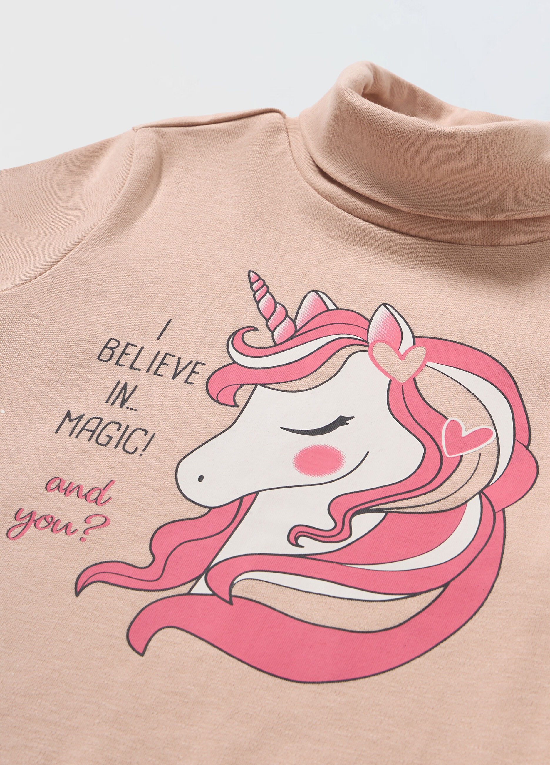 Lupetto in interlock di puro cotone bambina_1