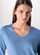 Pullover tricot con scollo a V donna_2