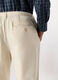 Pantalone chino in twill misto viscosa uomo_2