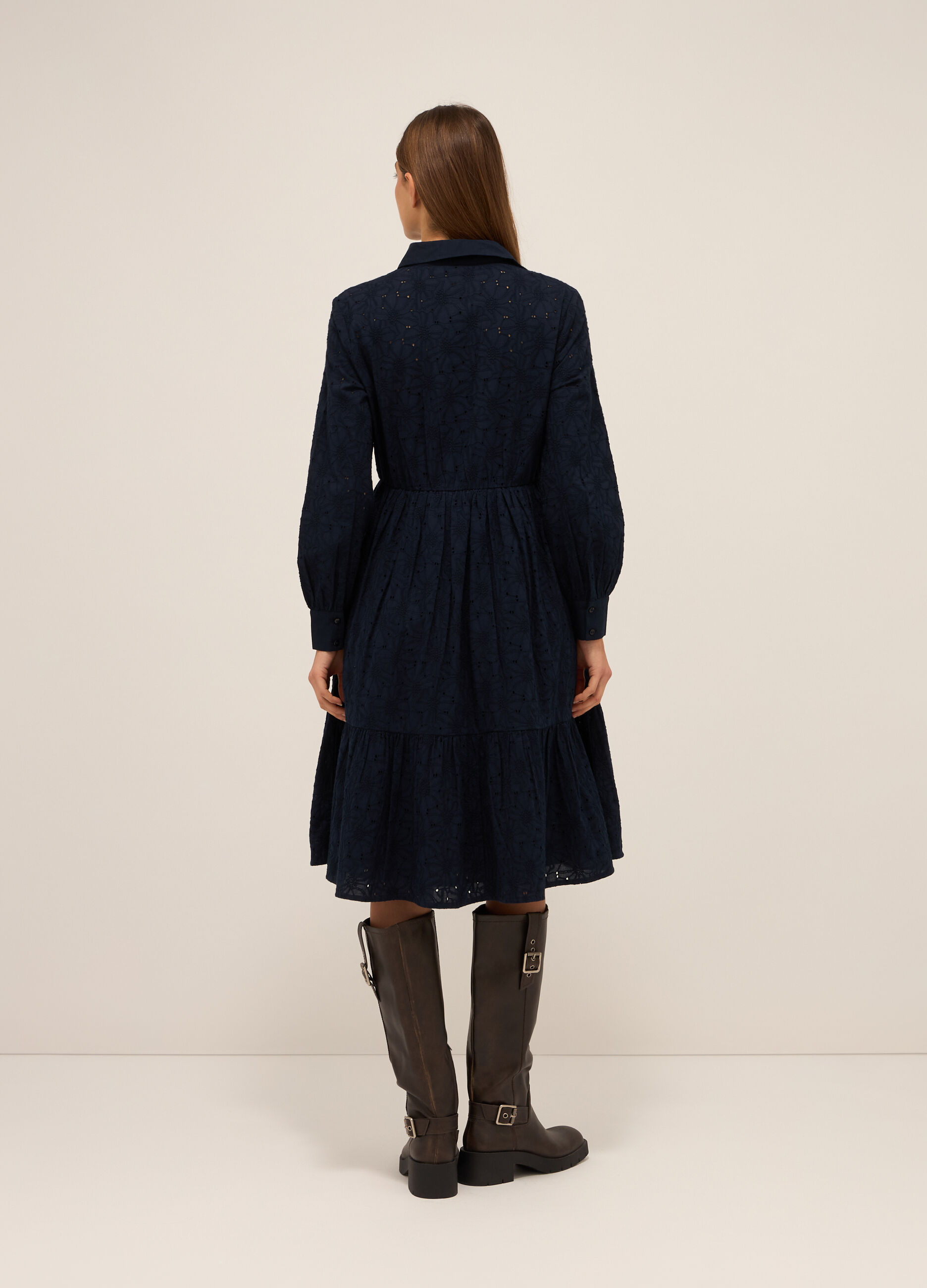 Abito lungo in puro cotone donna_1