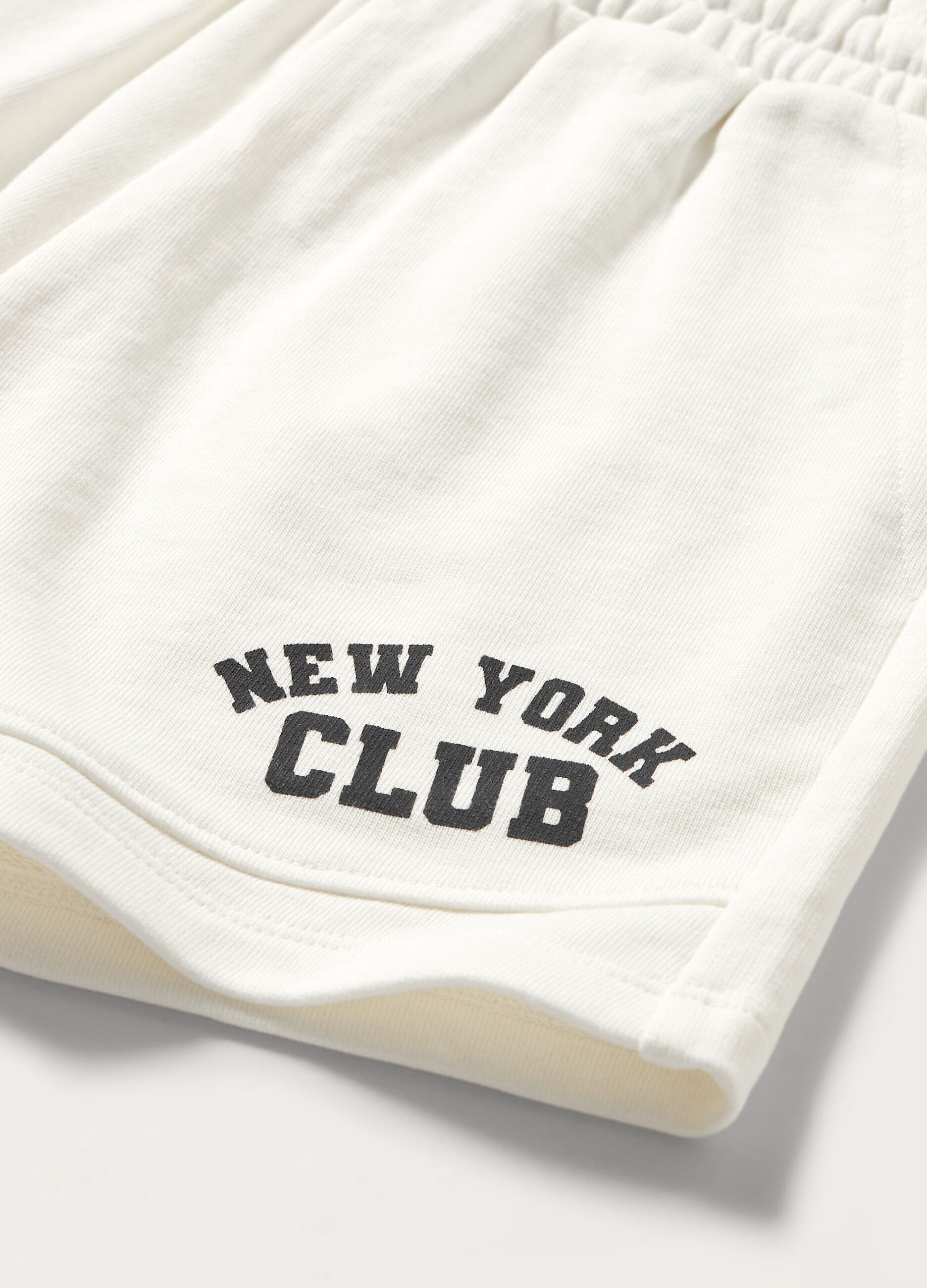 Bermuda in french terry di misto cotone ragazza_1