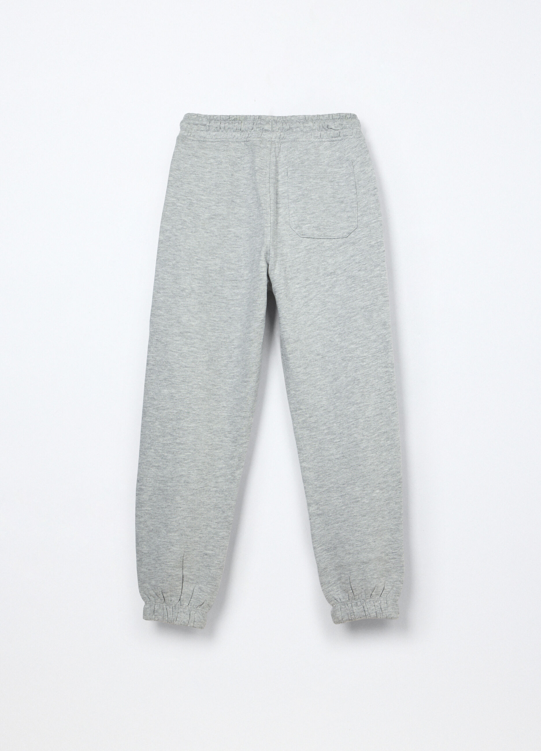 Jogger in felpa di puro cotone ragazzo_1
