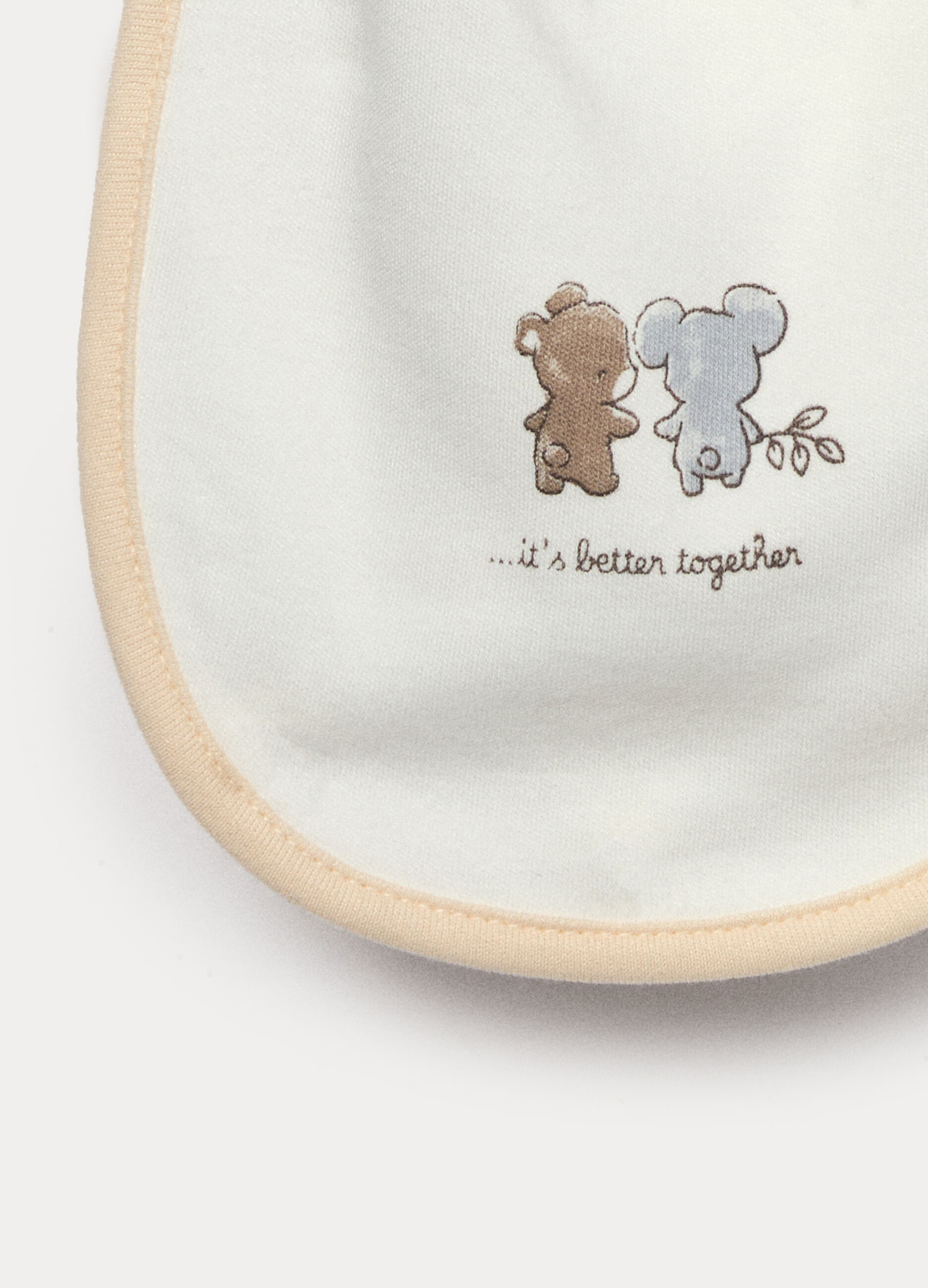 Pack 2 bavaglini in viscosa di bamboo misto cotone _1