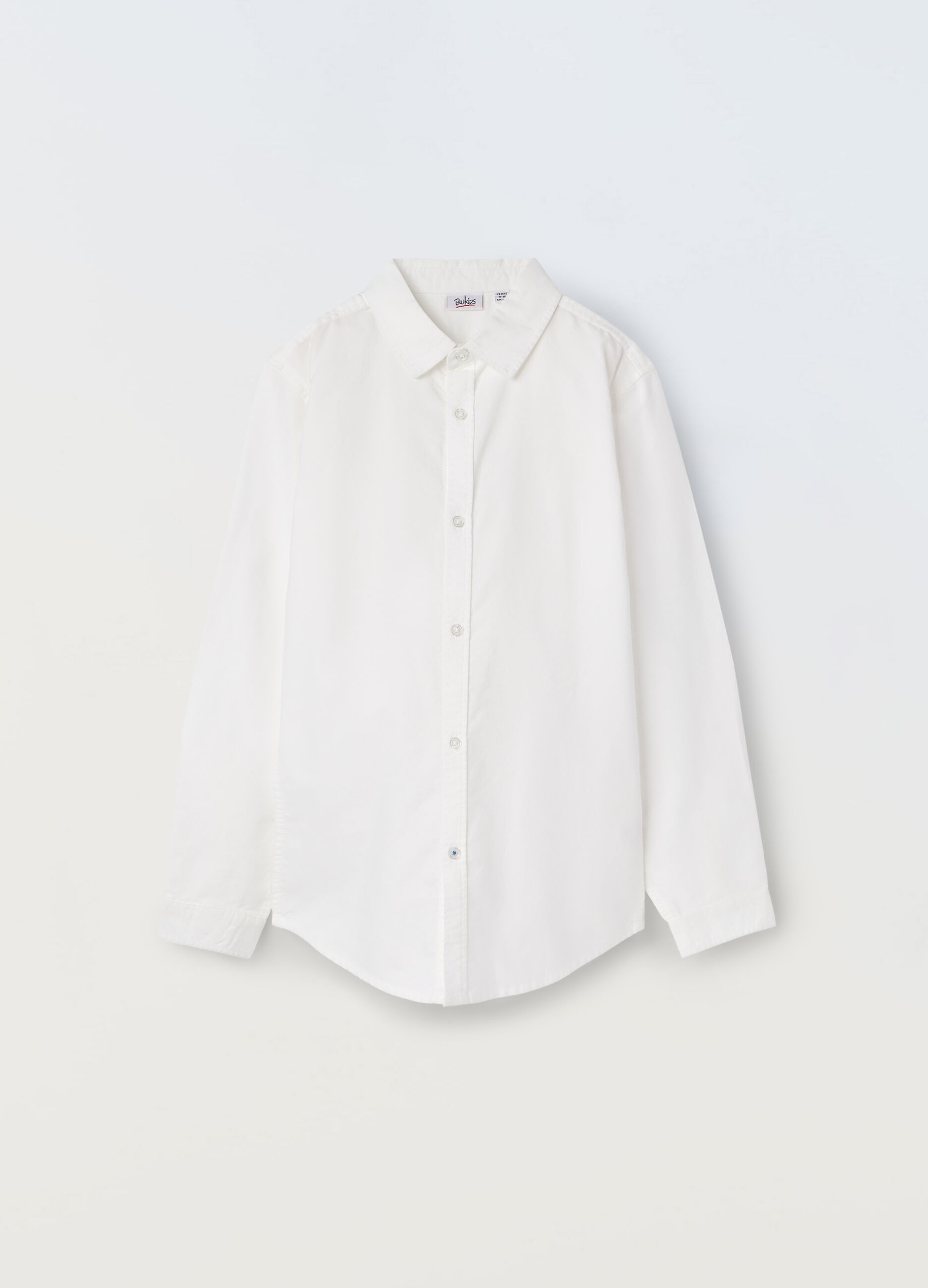 Camicia in puro cotone ragazzo_0