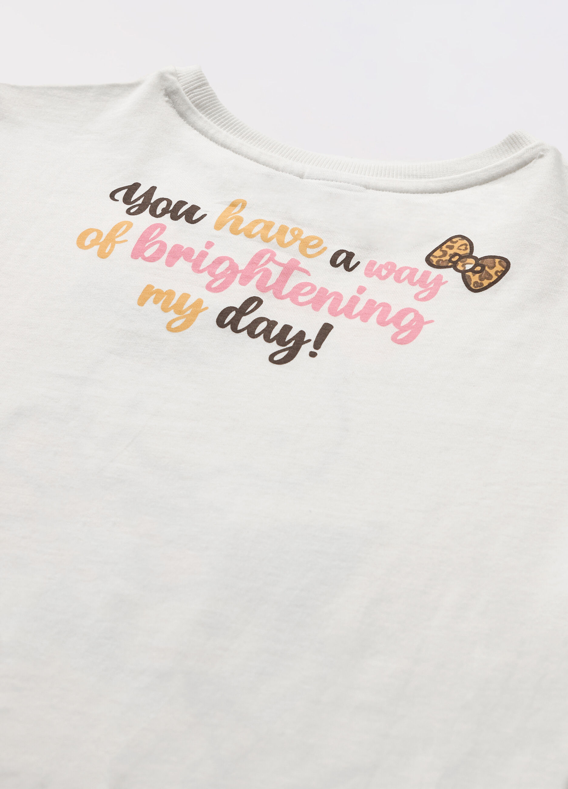 T-shirt in puro cotone ragazza_1