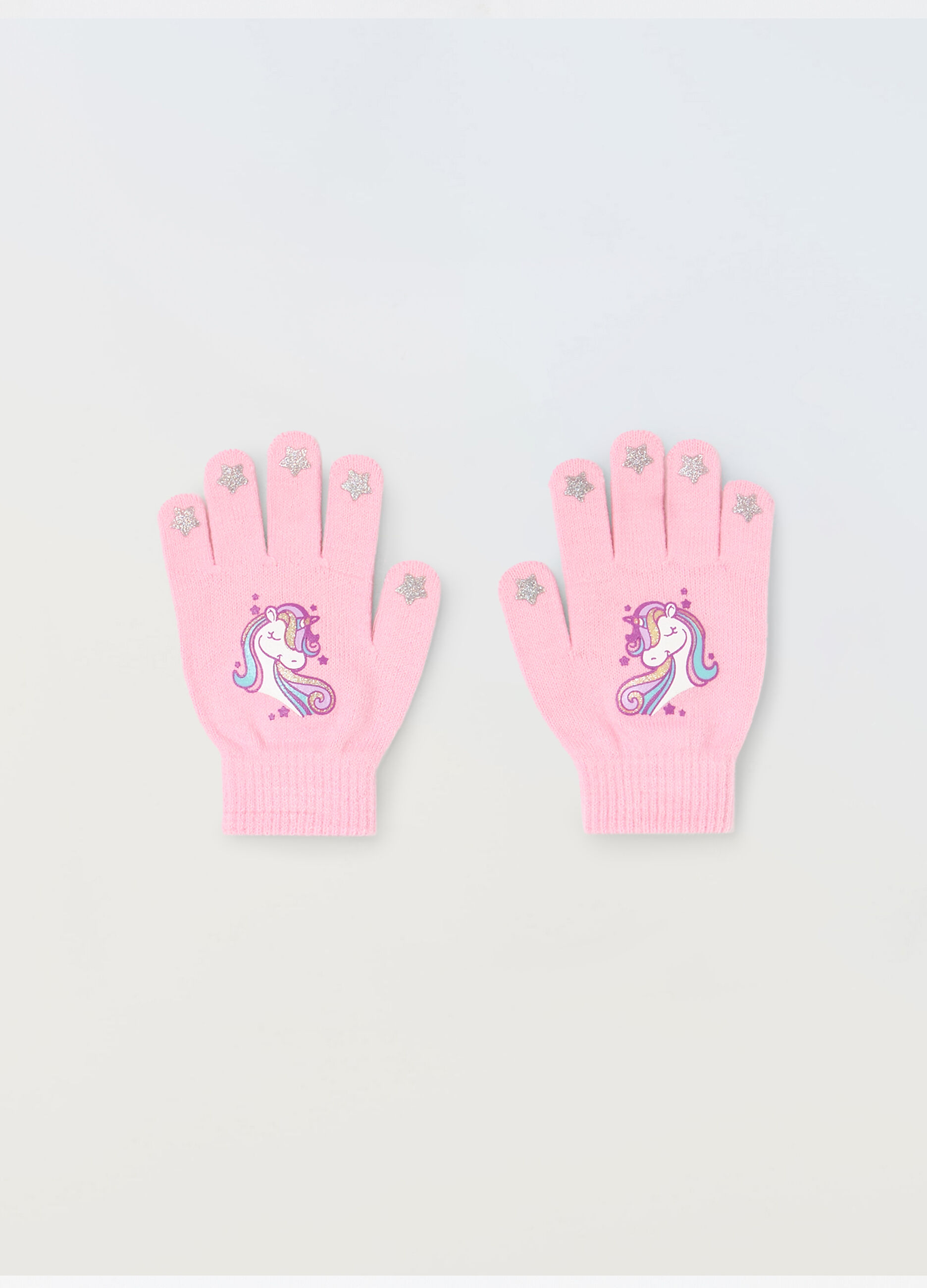 Guanti tricot e stampa _0