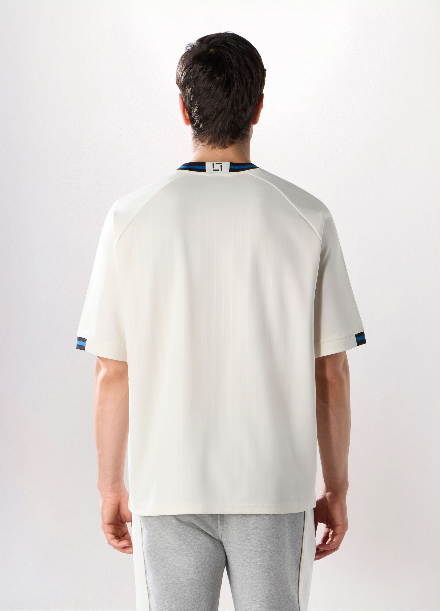 T-shirt football con stampa uomo_1