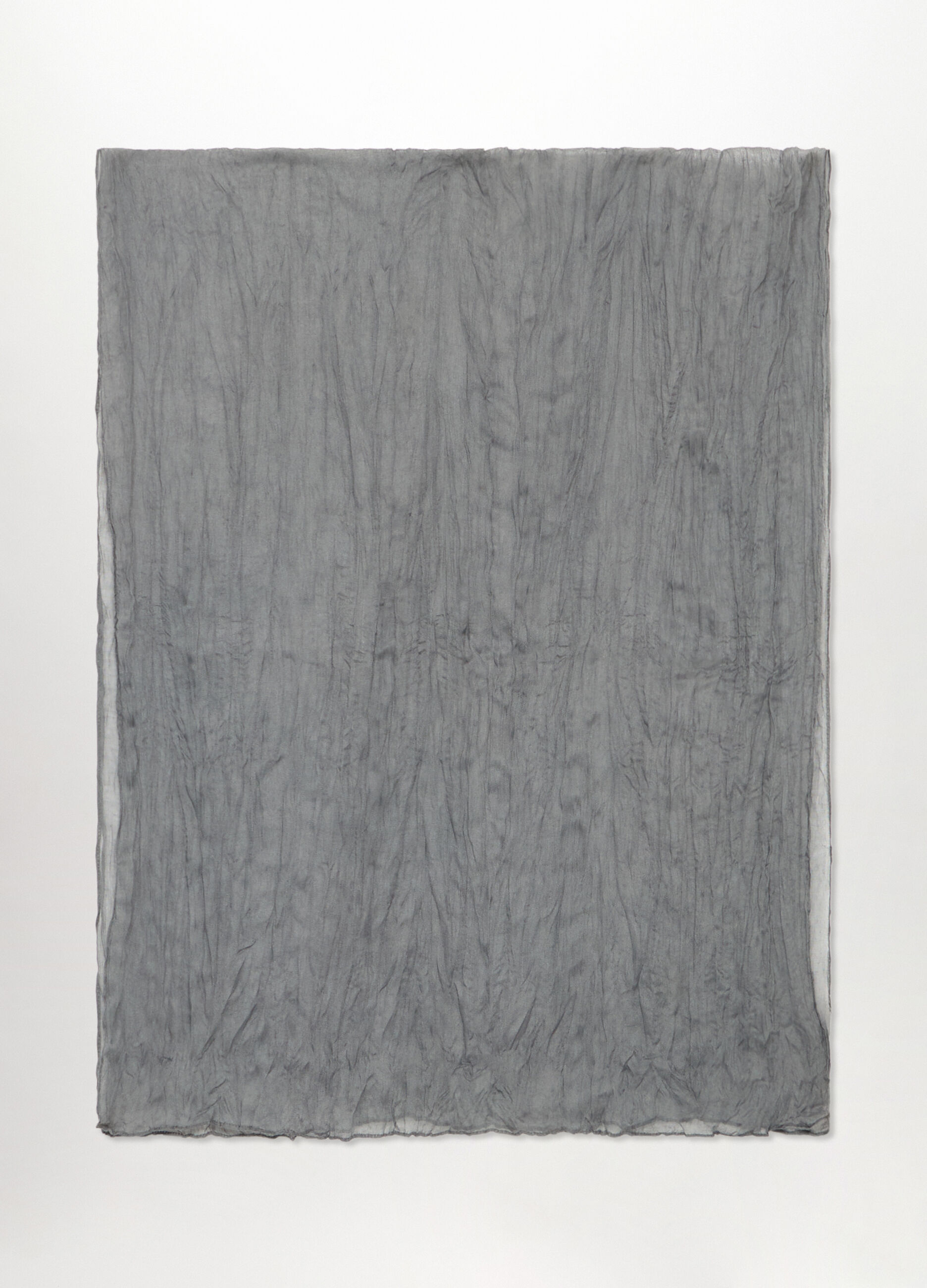 Foulard crinkle tinta unita donna_0