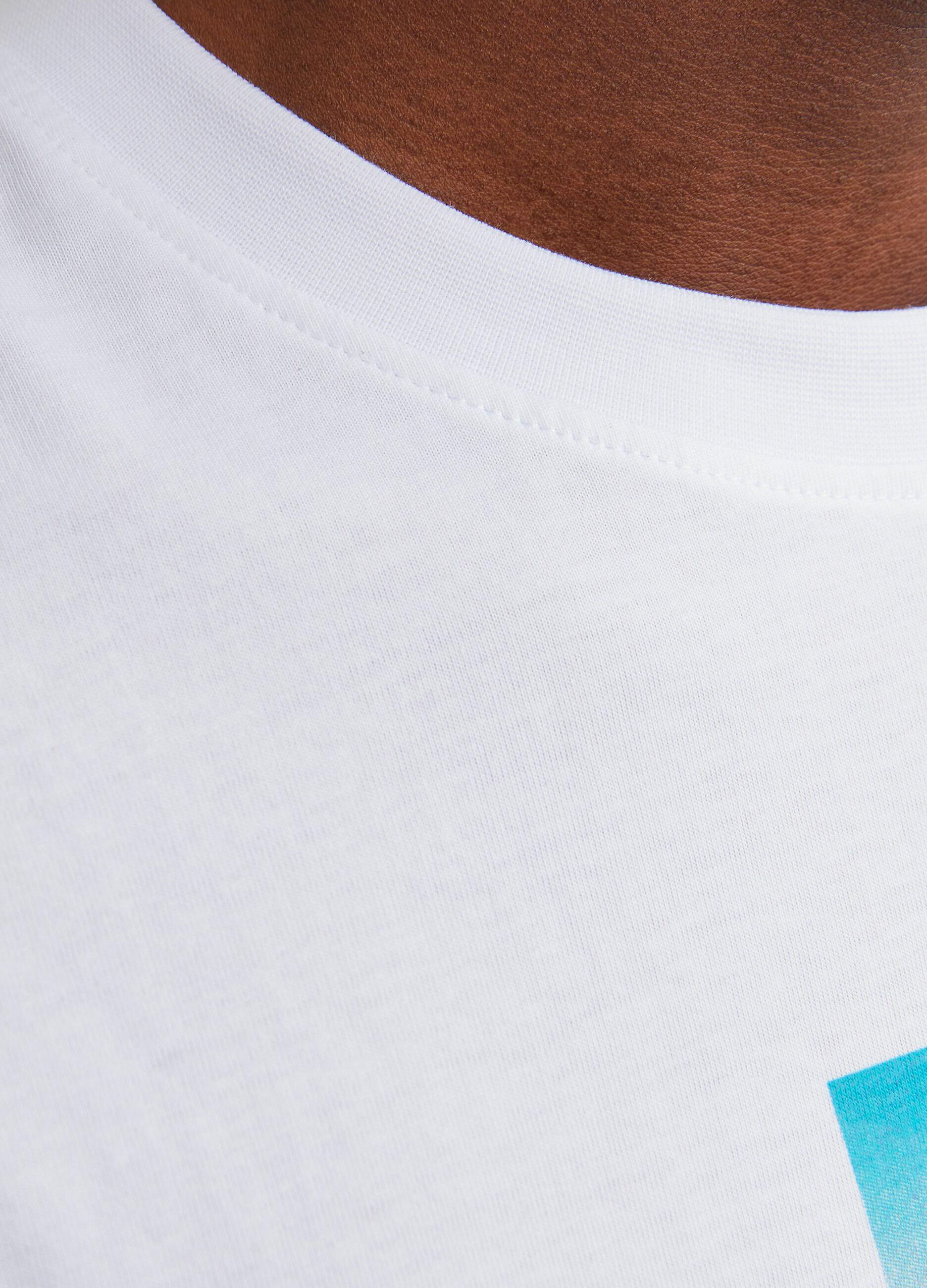 T-shirt girocollo con stampa uomo_4