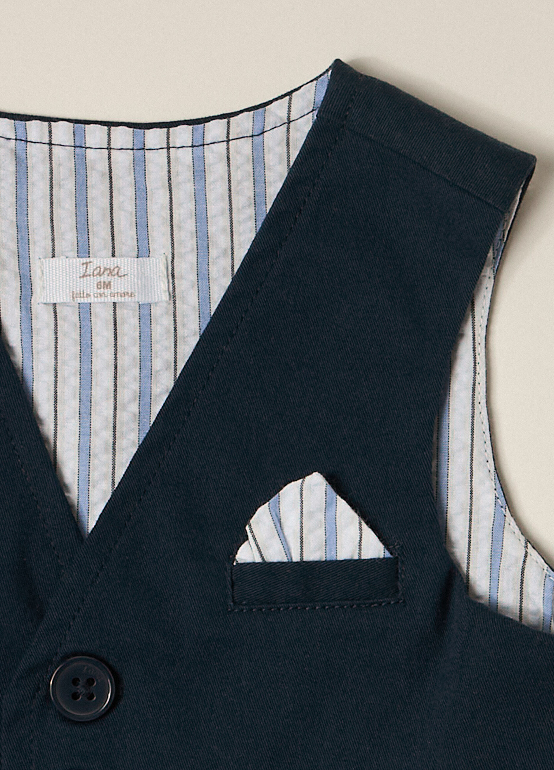 Gilet in punto Milano IANA neonato_1