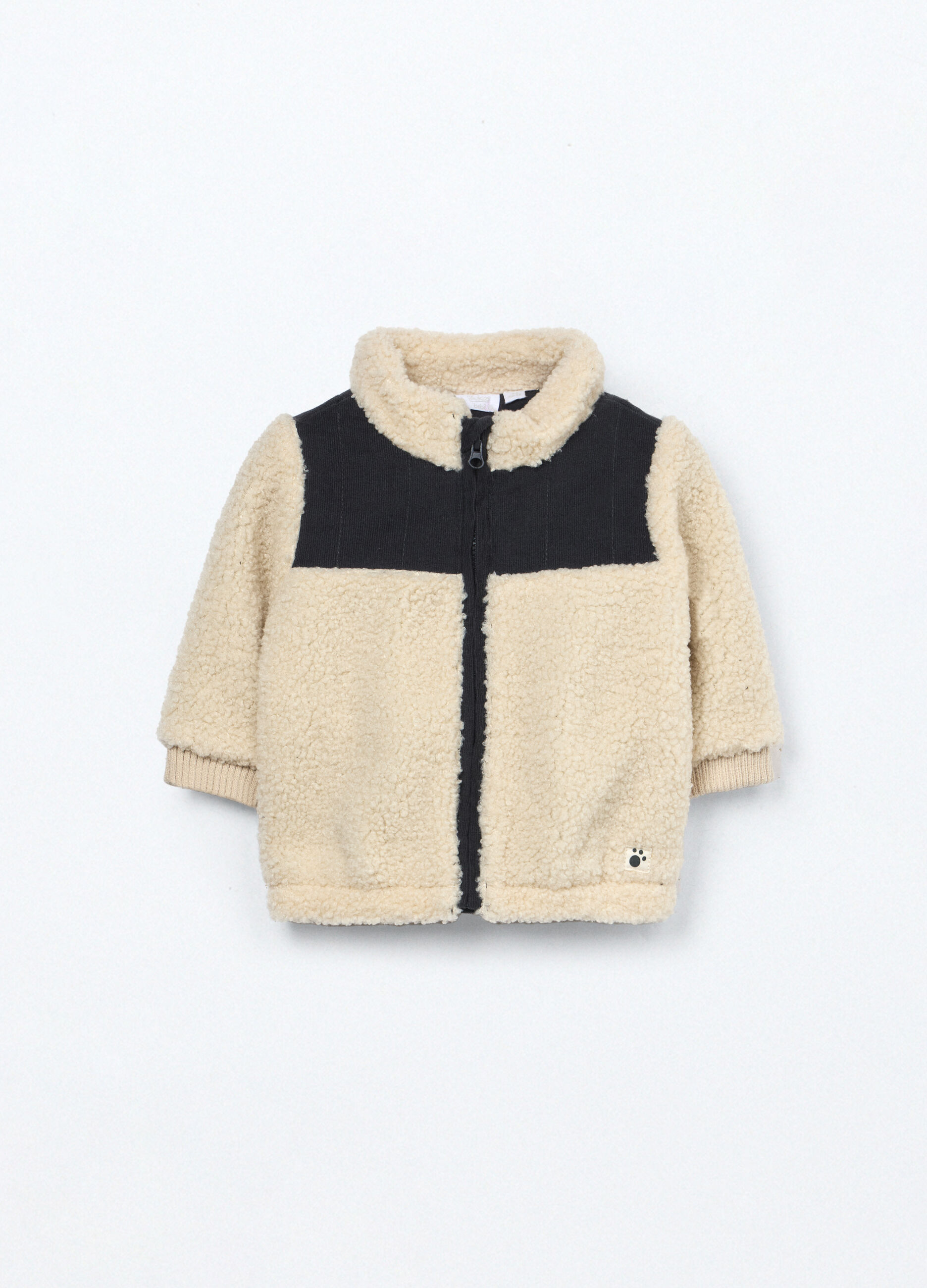 Bomber in eco fur neonato_0