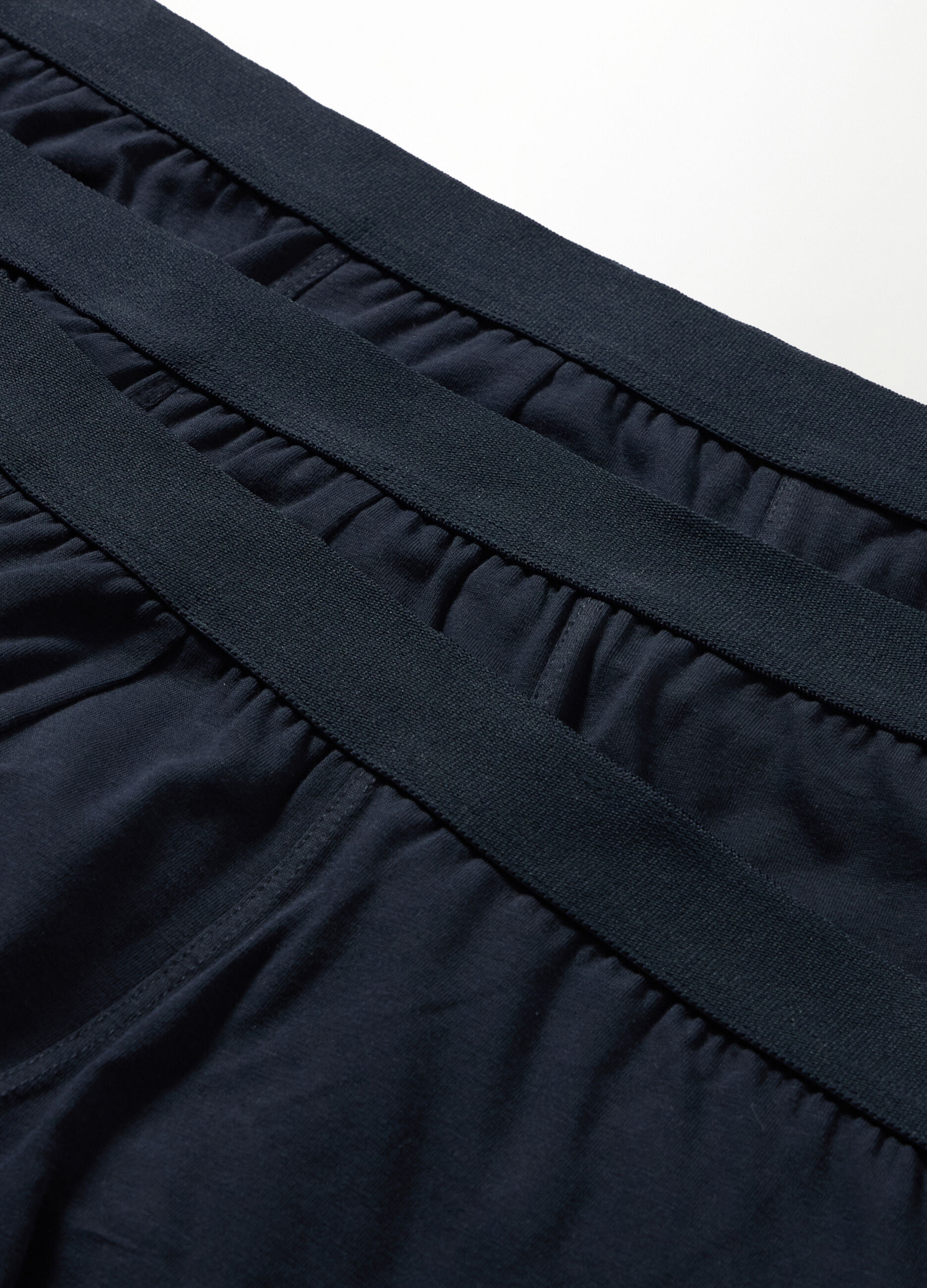 3 pack boxer tinta unita in cotone stretch uomo_2