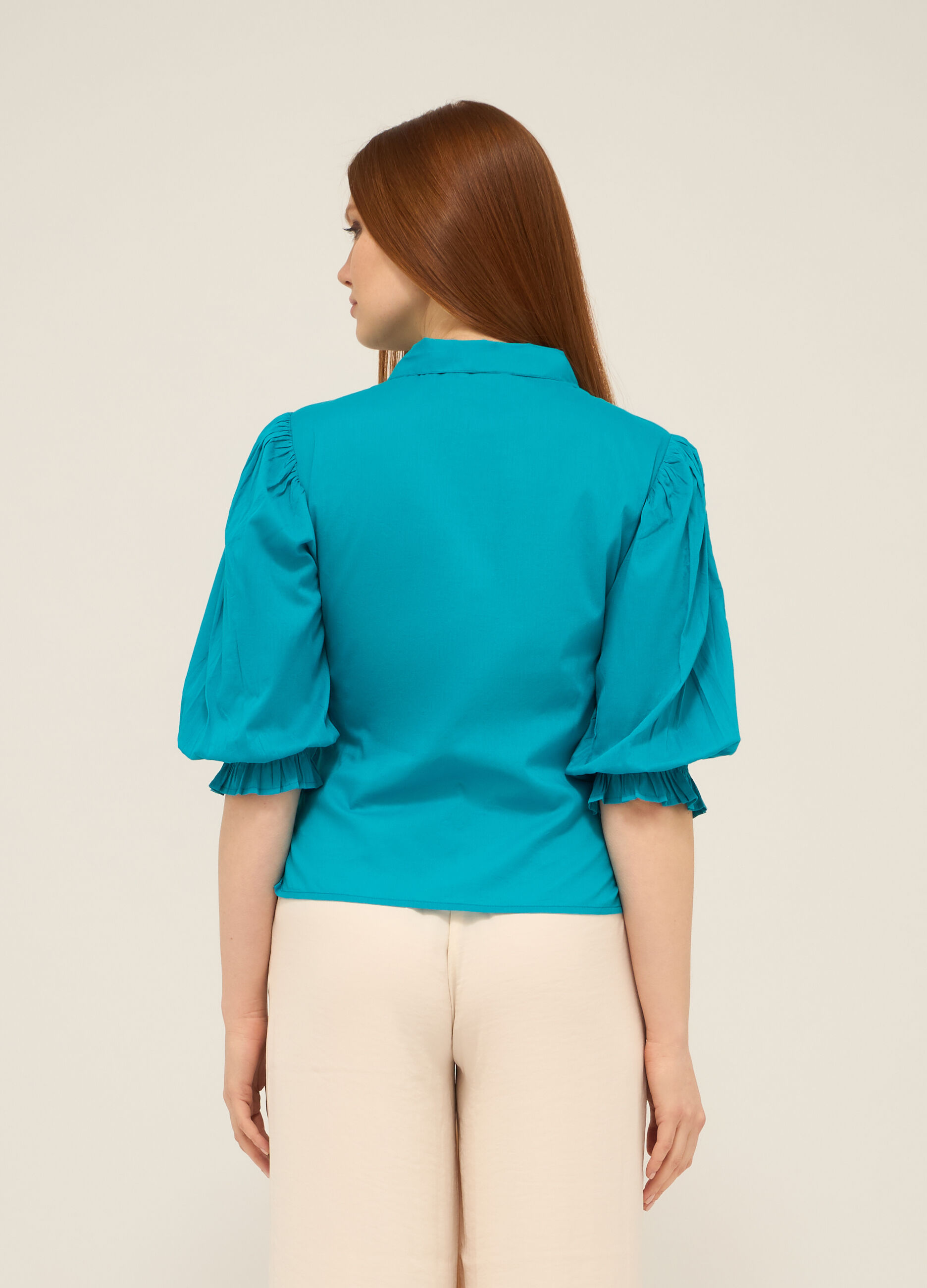 Camicia in puro cotone voile donna_1