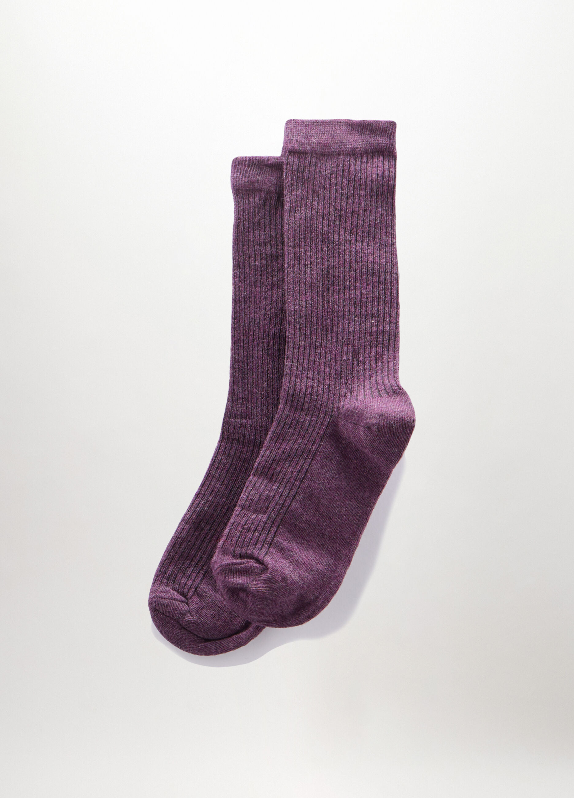 Calze lunghe misto cotone mélange donna_0