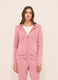 Felpa con cappuccio misto modal donna_0