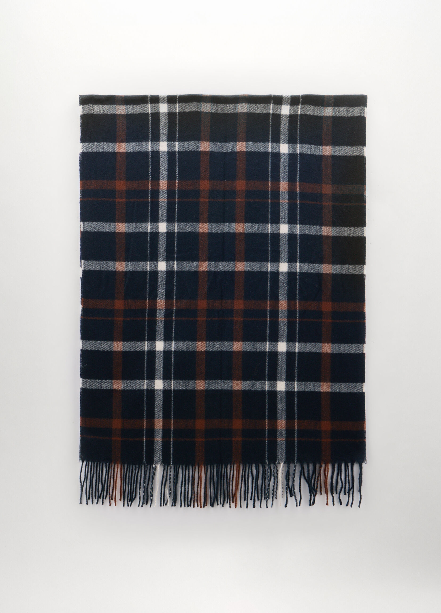 Sciarpa misto viscosa a quadri donna_0