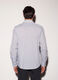 Camicia regular fit in misto cotone con micromotivo uomo_1