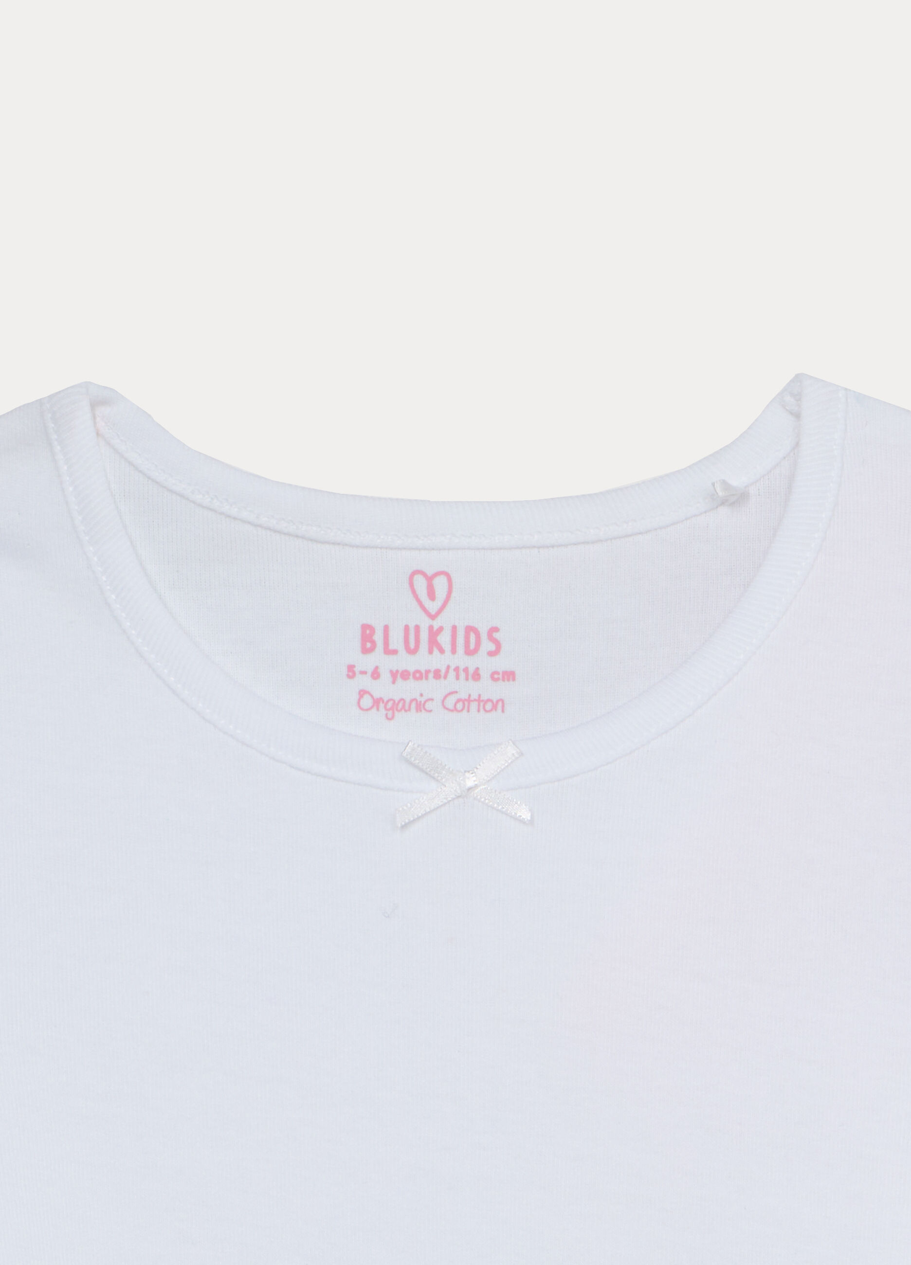 Pack 3 t-shirt intime in costina di puro cotone bambina_3