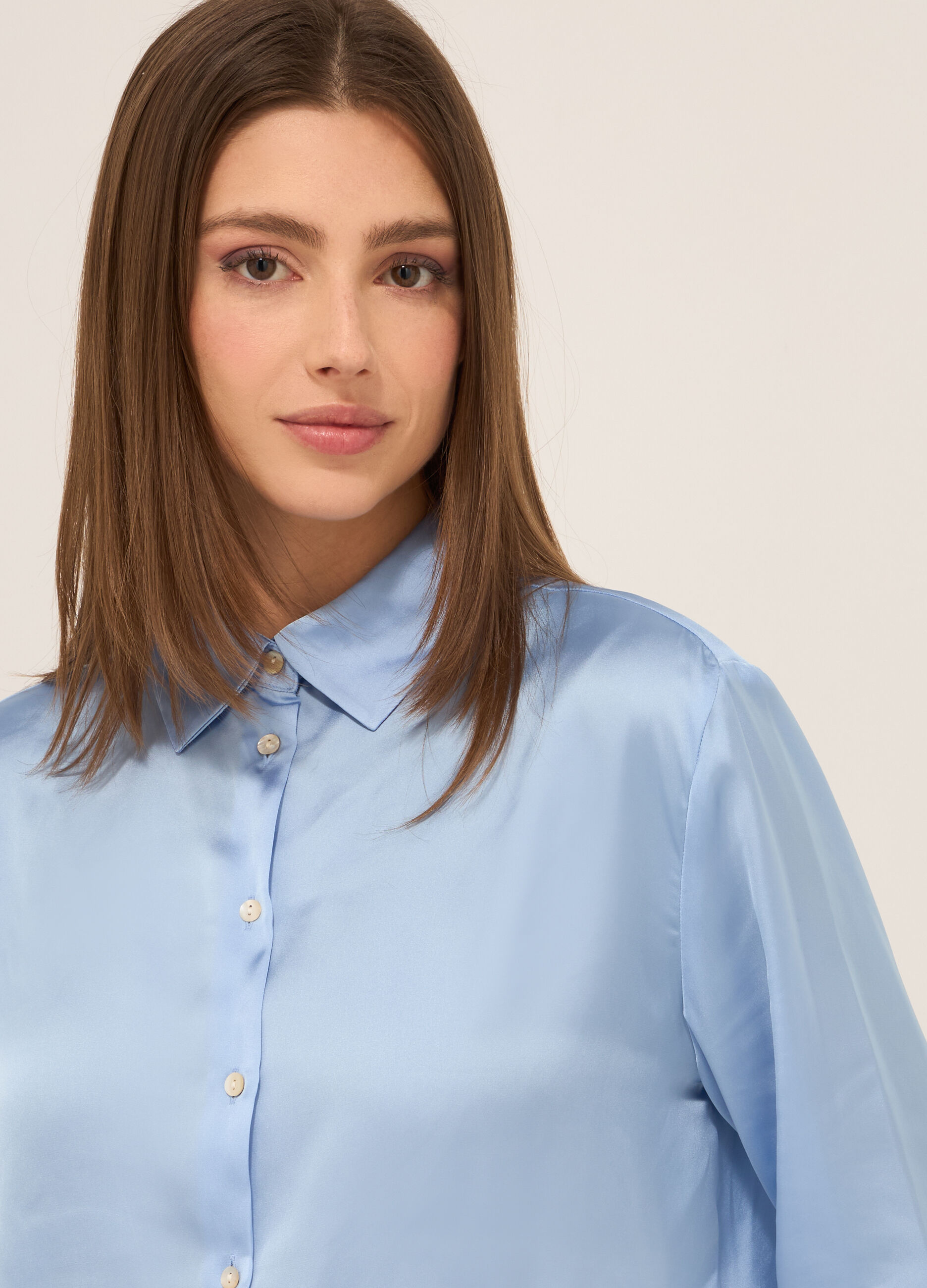 Camicia in raso donna_2