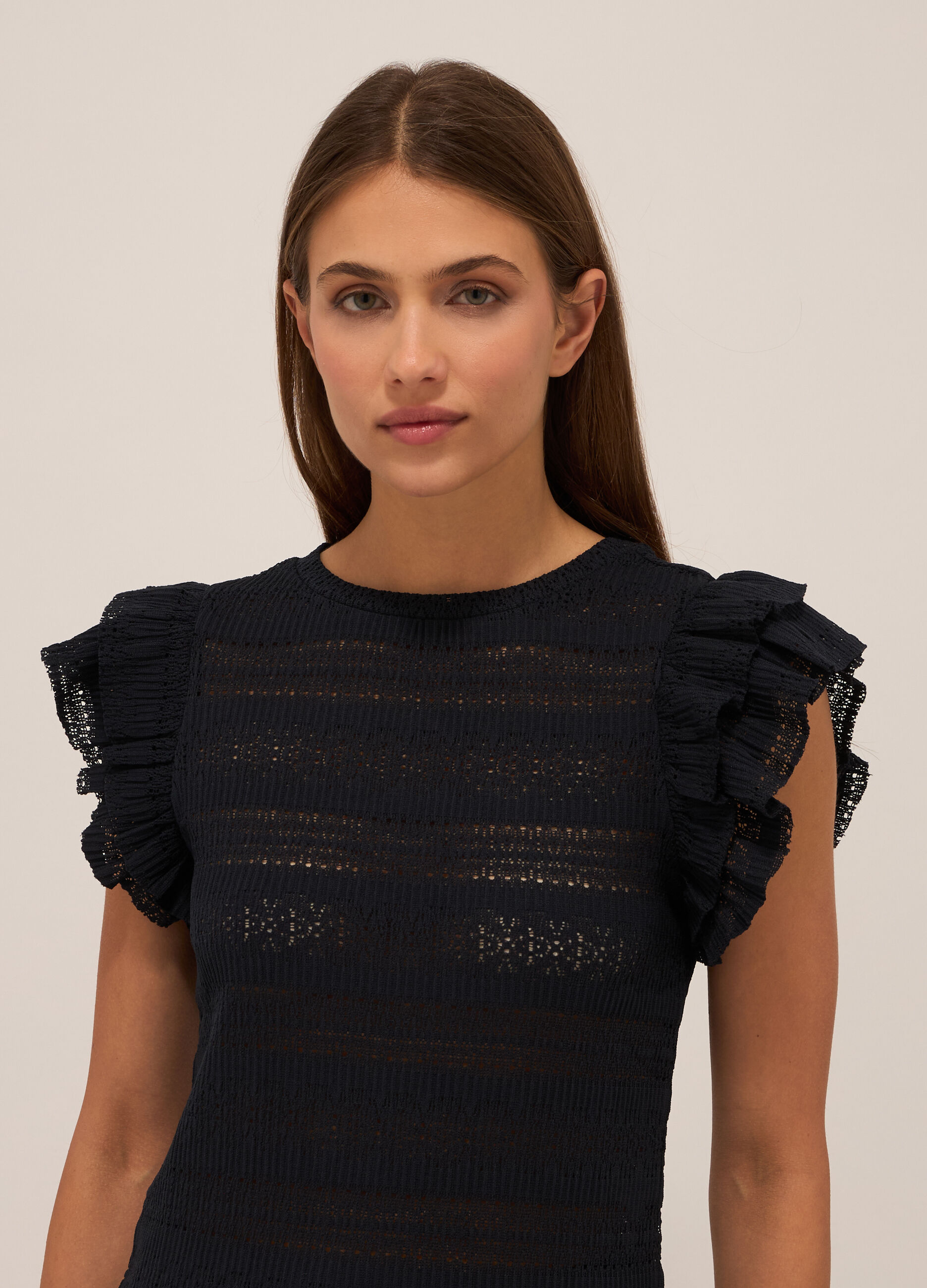 Top con maniche ad aletta donna_2
