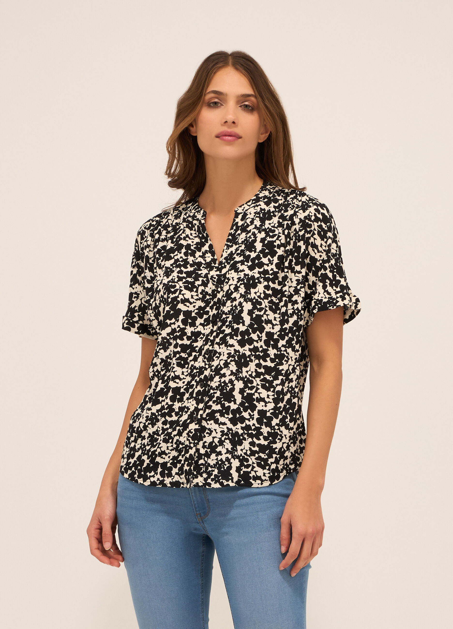 Camicia in pura viscosa donna_0