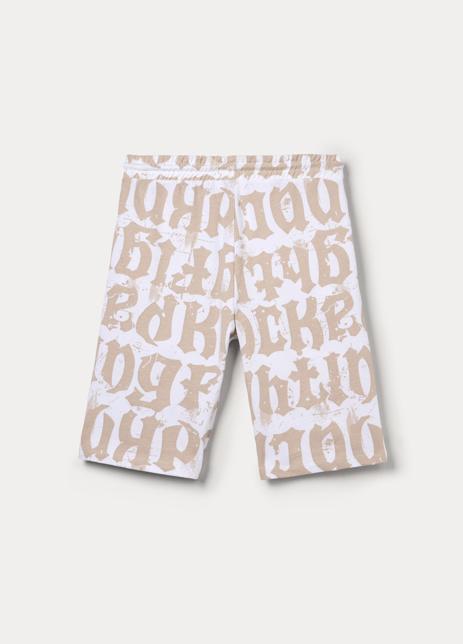 Shorts in french terry di puro cotone ragazzo_1