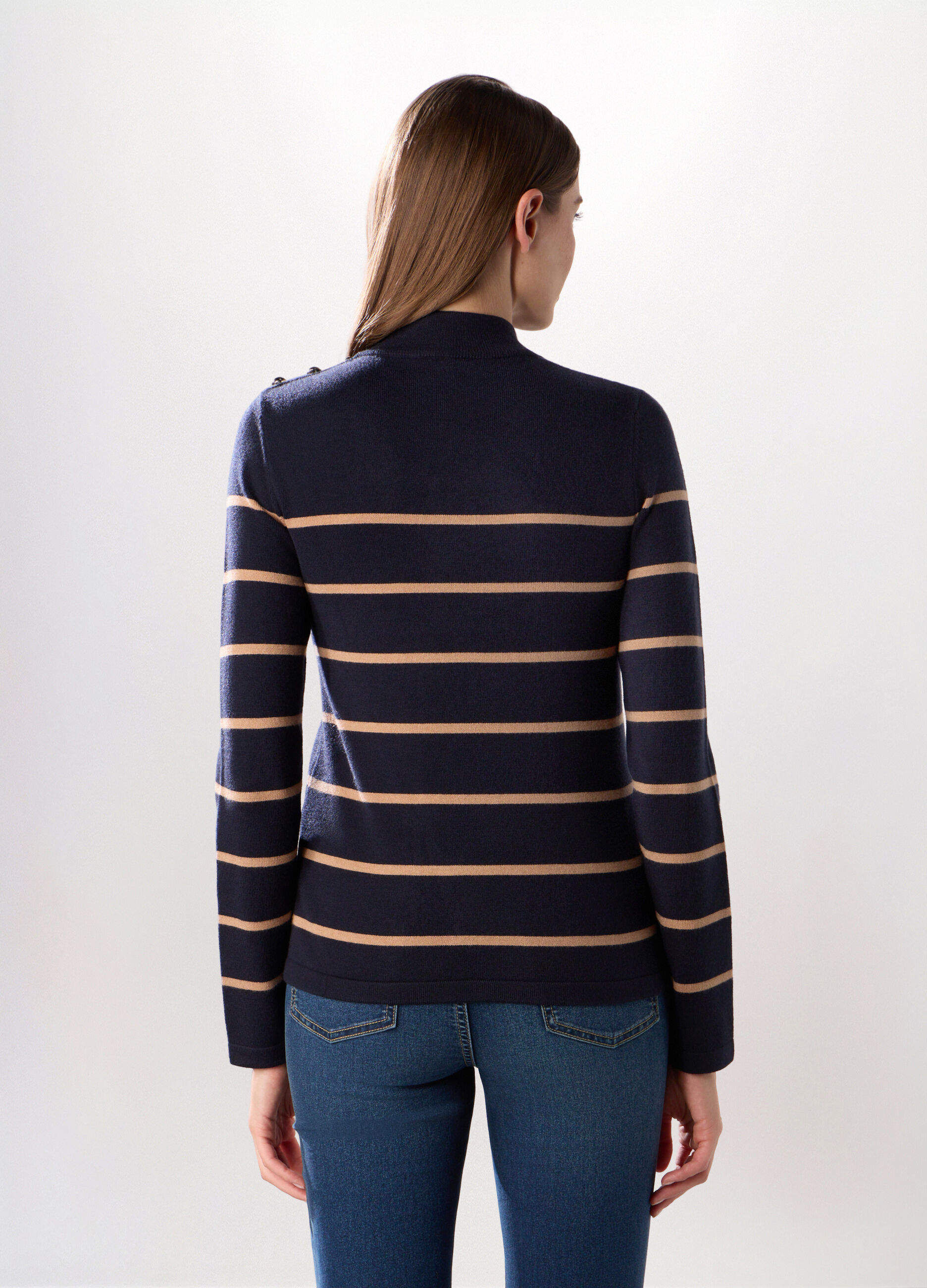 Pullover tricot misto viscosa donna_1