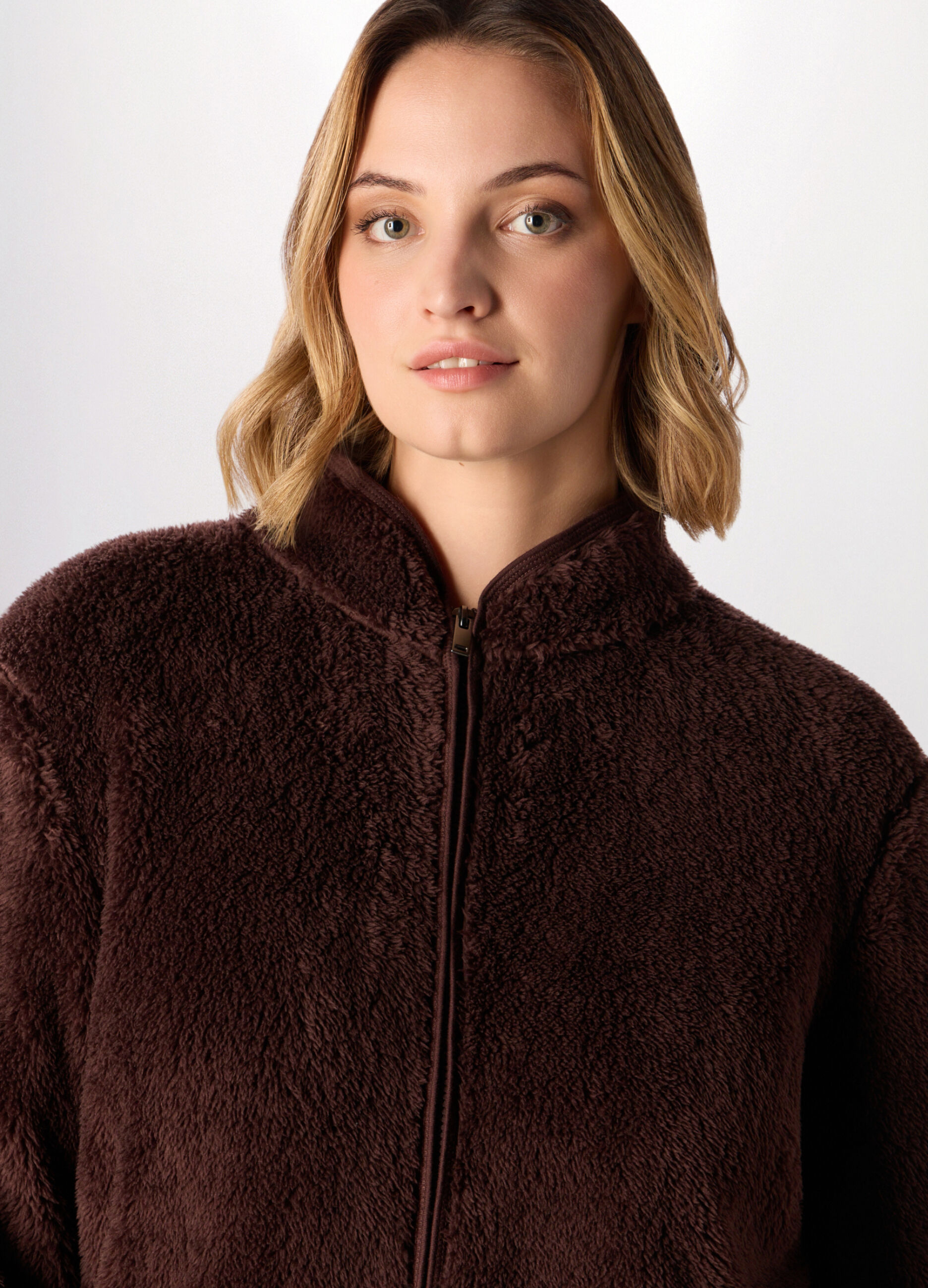 Felpa in pile donna curvy_2