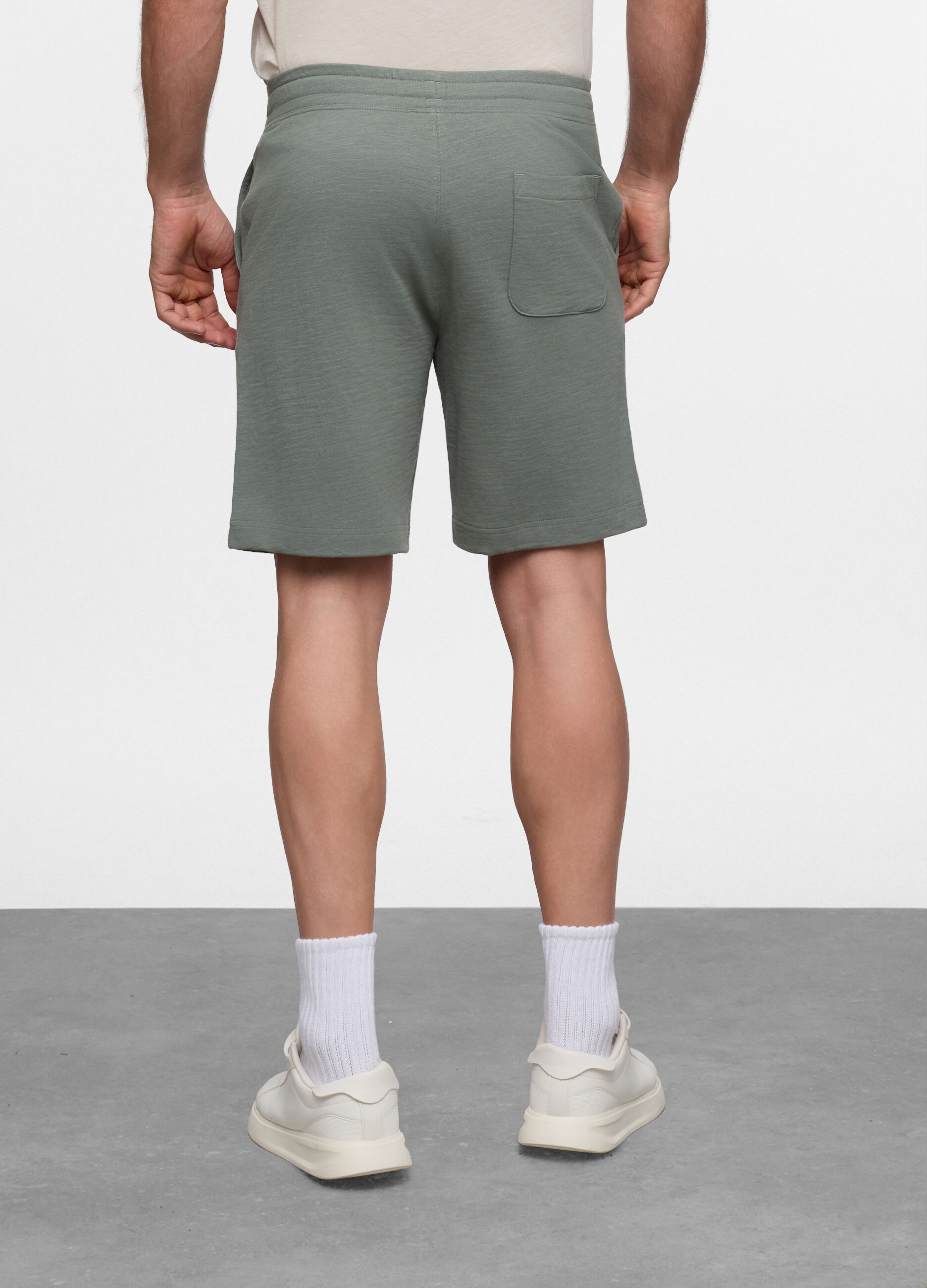 Pantaloncini sportivi in cotone uomo_1