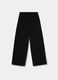 Jogger wide leg in french terry di puro cotone ragazza_0