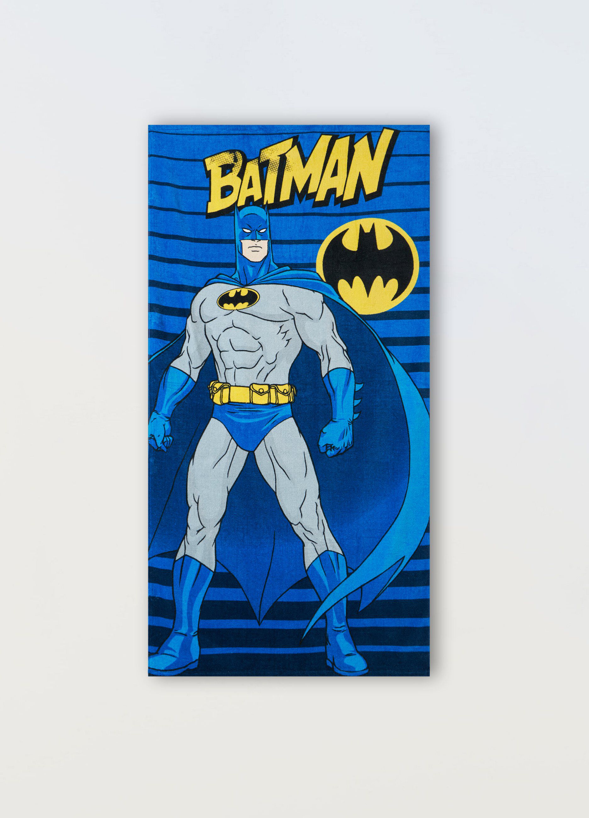 Telo mare Batman in puro cotone bambino