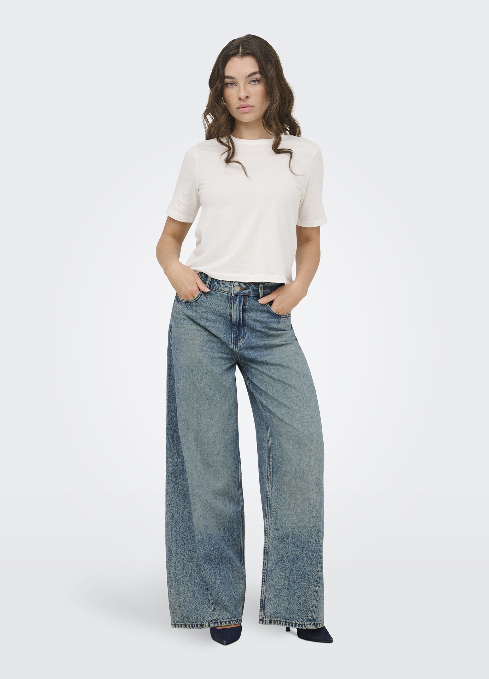 Jeans wide leg fit_0