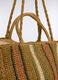 Borsa mare a righe donna_1