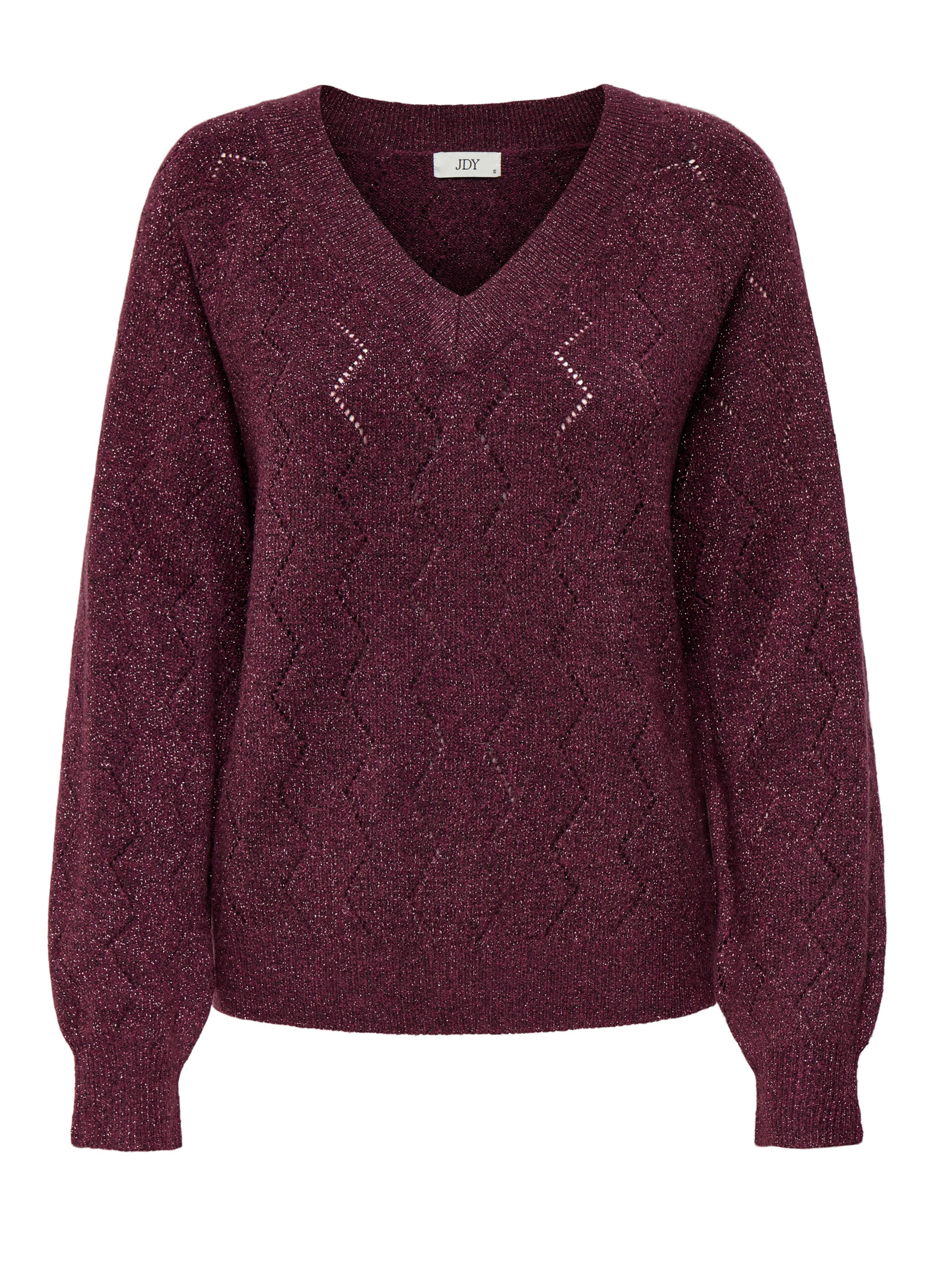 Tricot con scollo a V donna_5