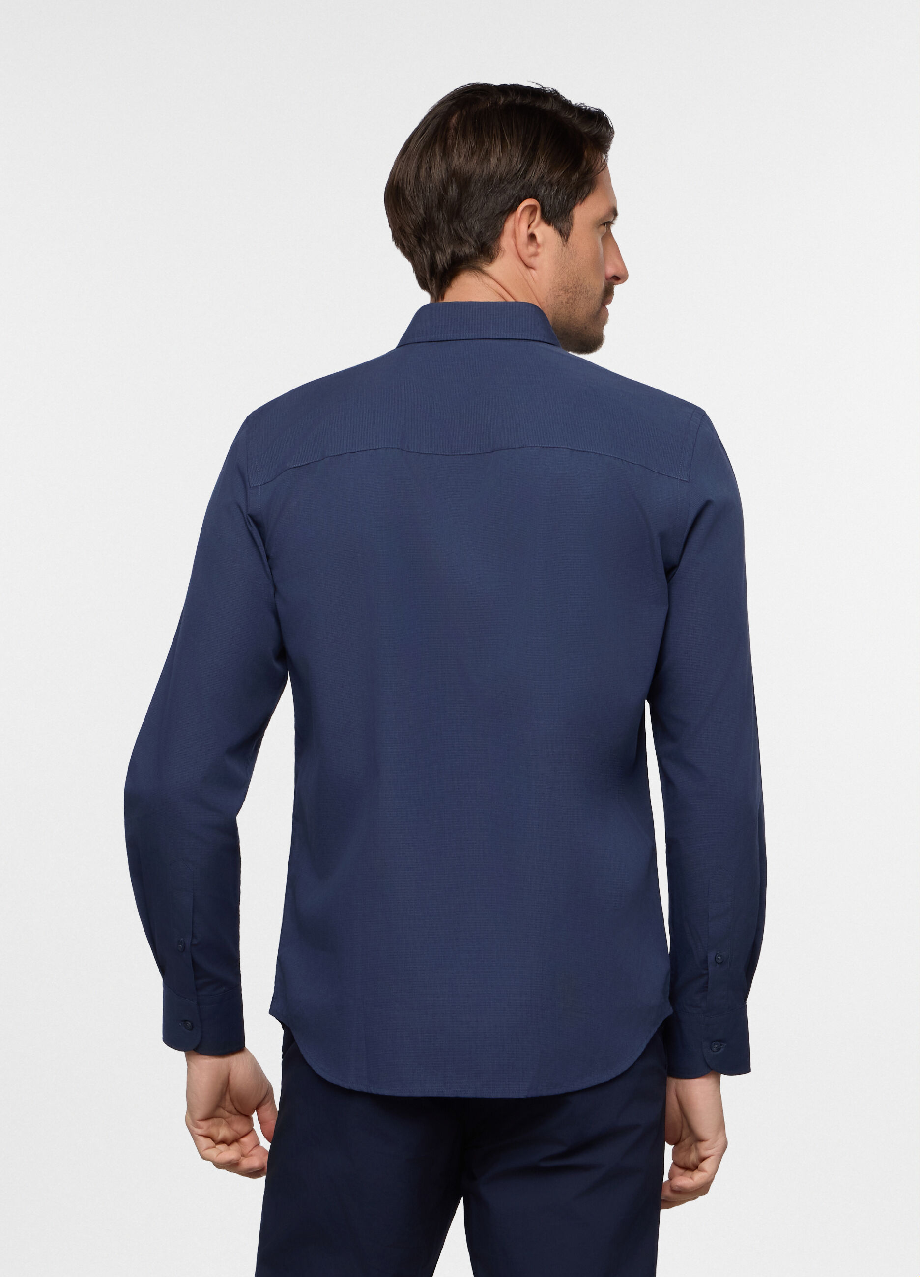 Camicia regular fit colletto button down uomo_1